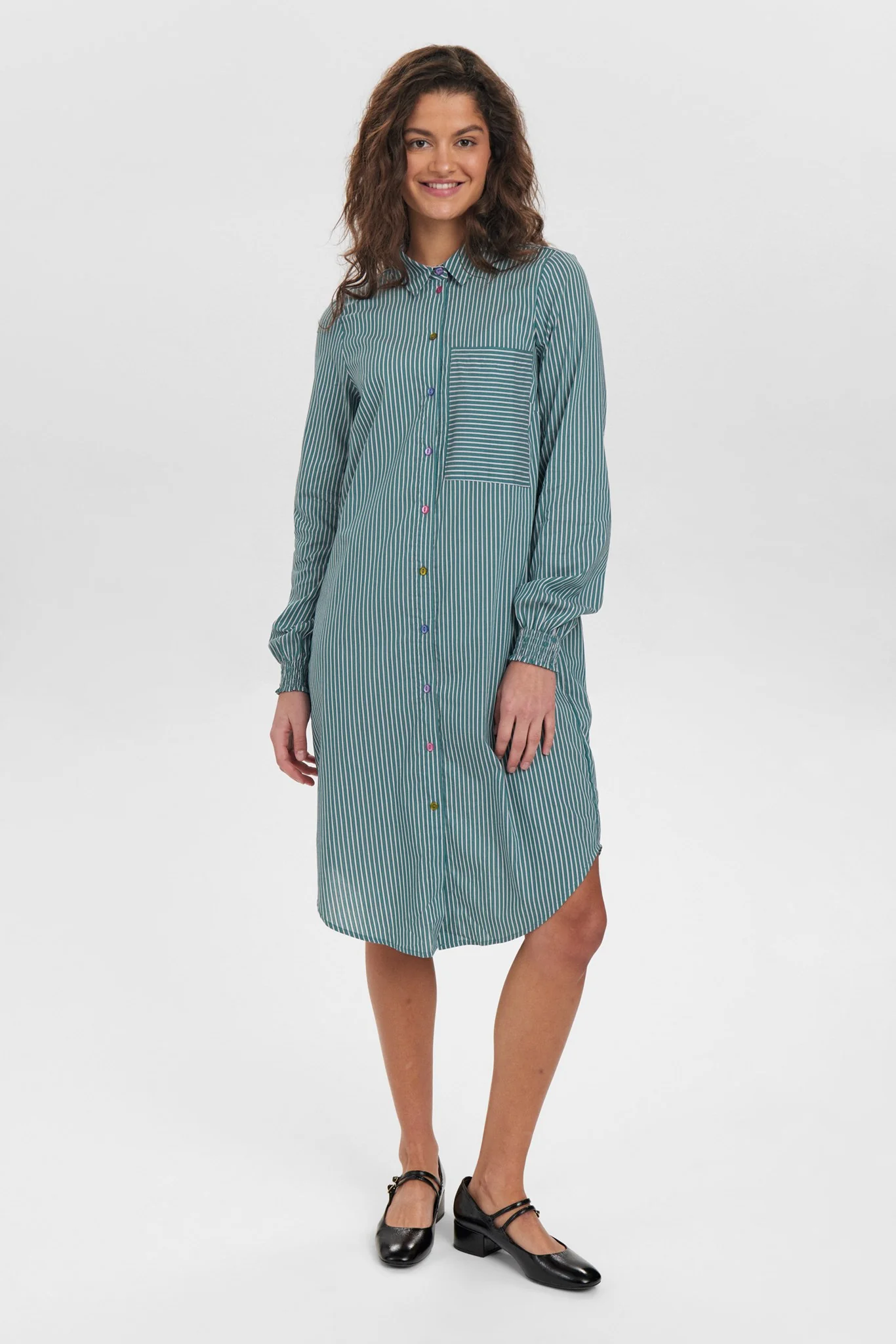 NUFARAH DRESS - Cadmium Green - Image 3