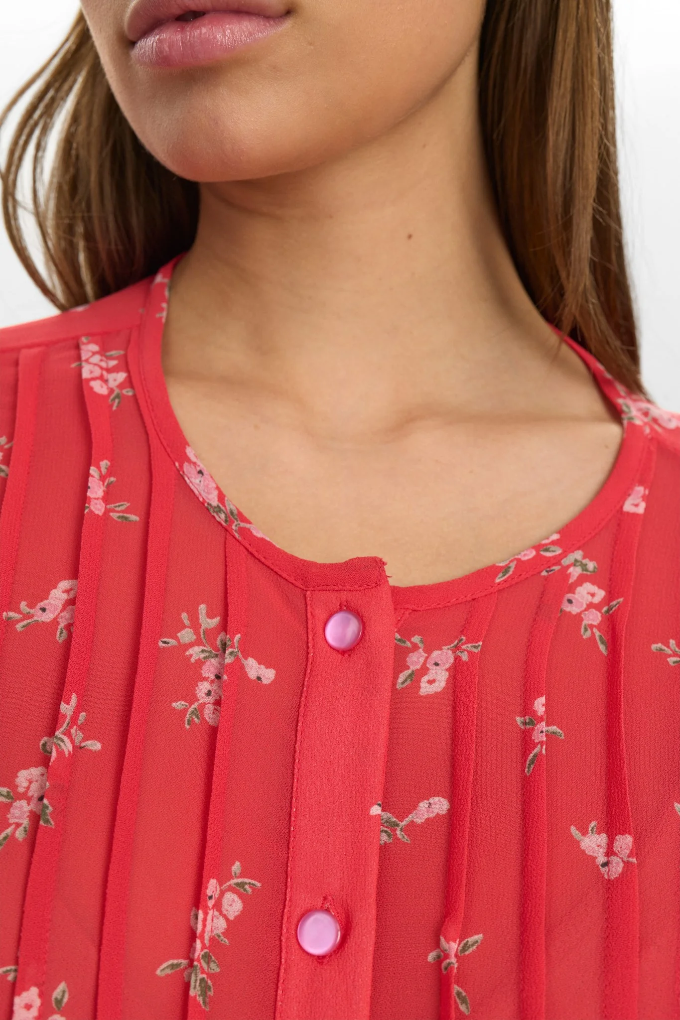 NUFELICITY BLOUSE - Geranium - Image 4
