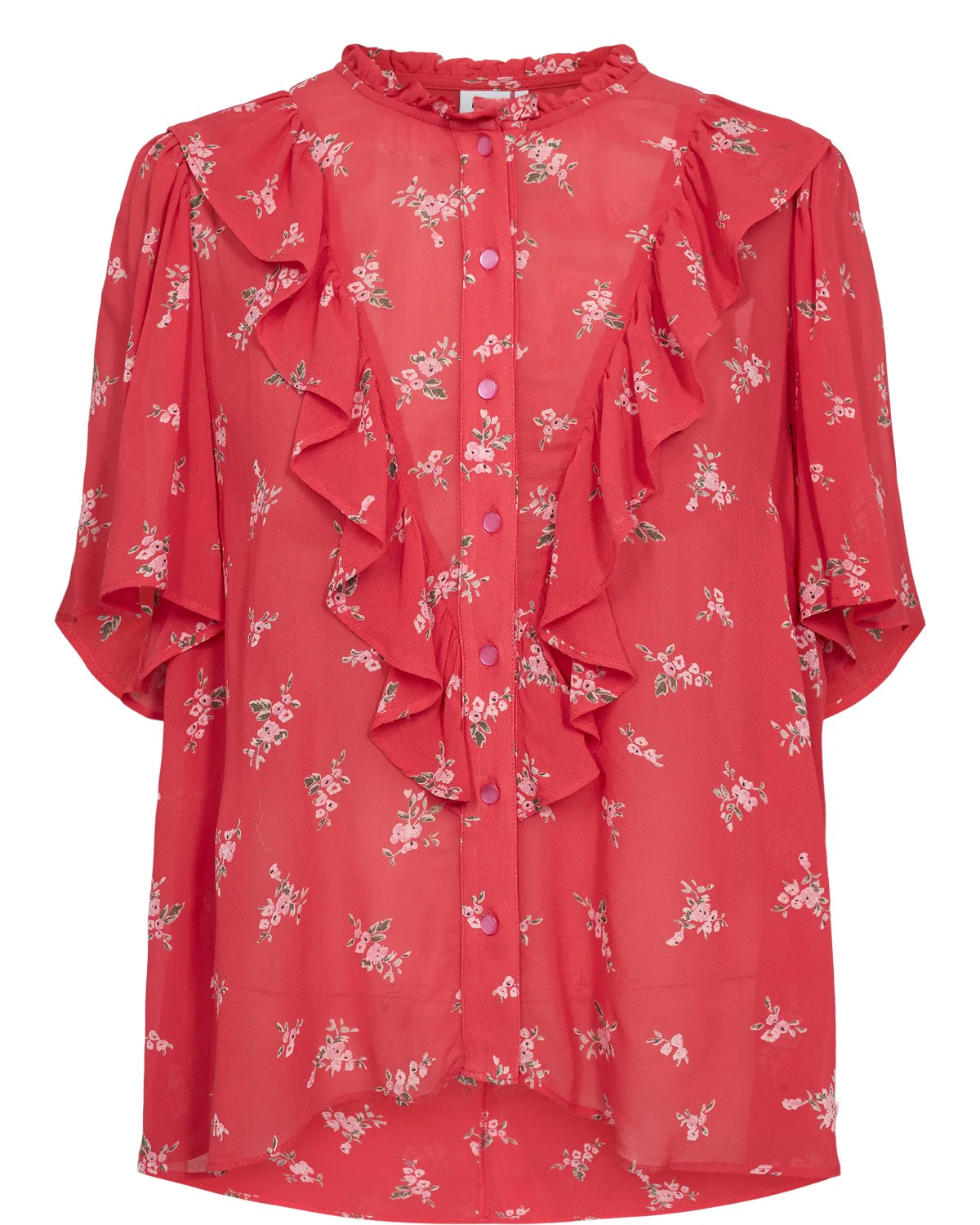 NUFELICITY SS SHIRT - Geranium - Image 6