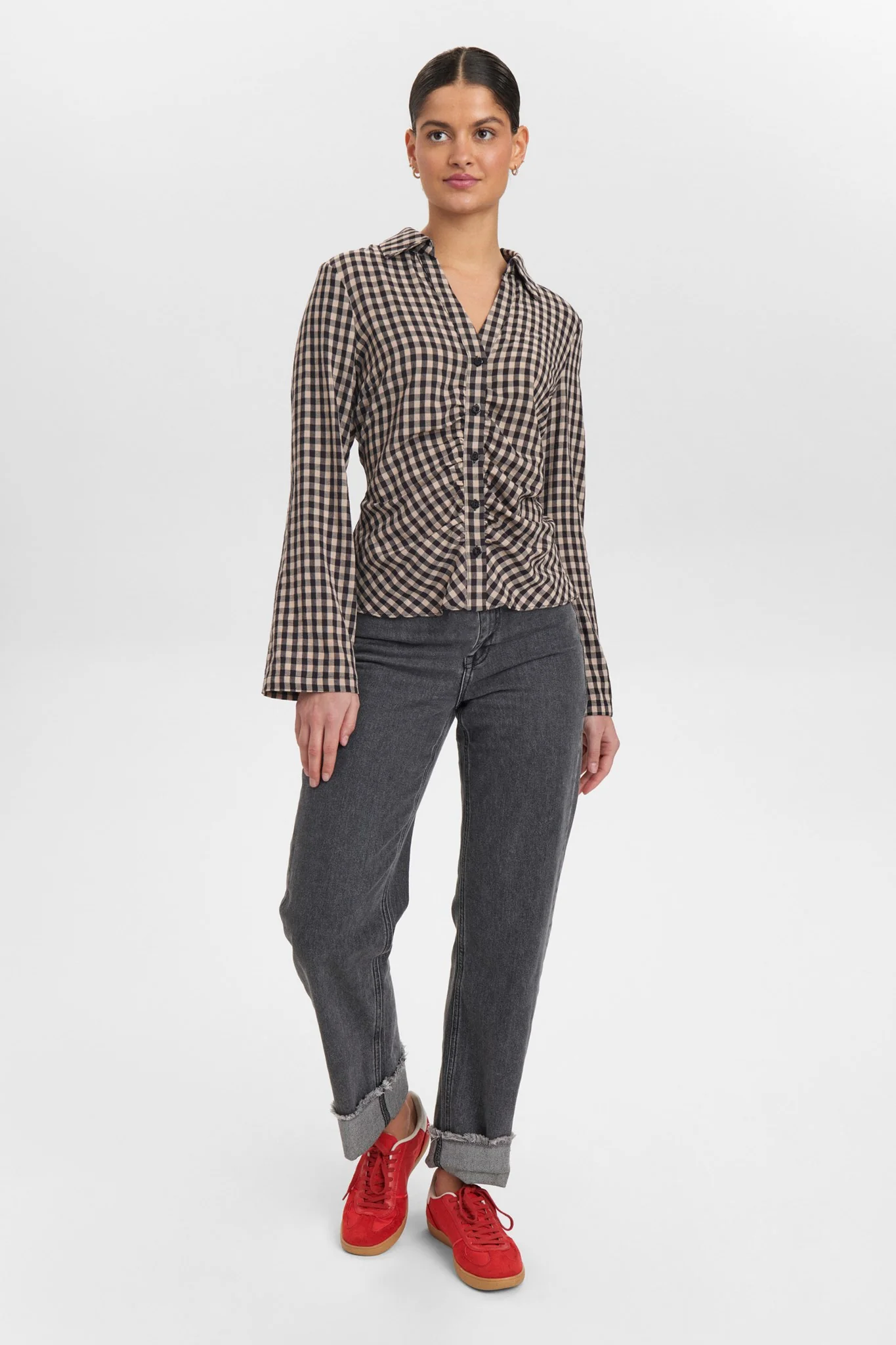NUFELIX SHIRT - Caviar - Image 3