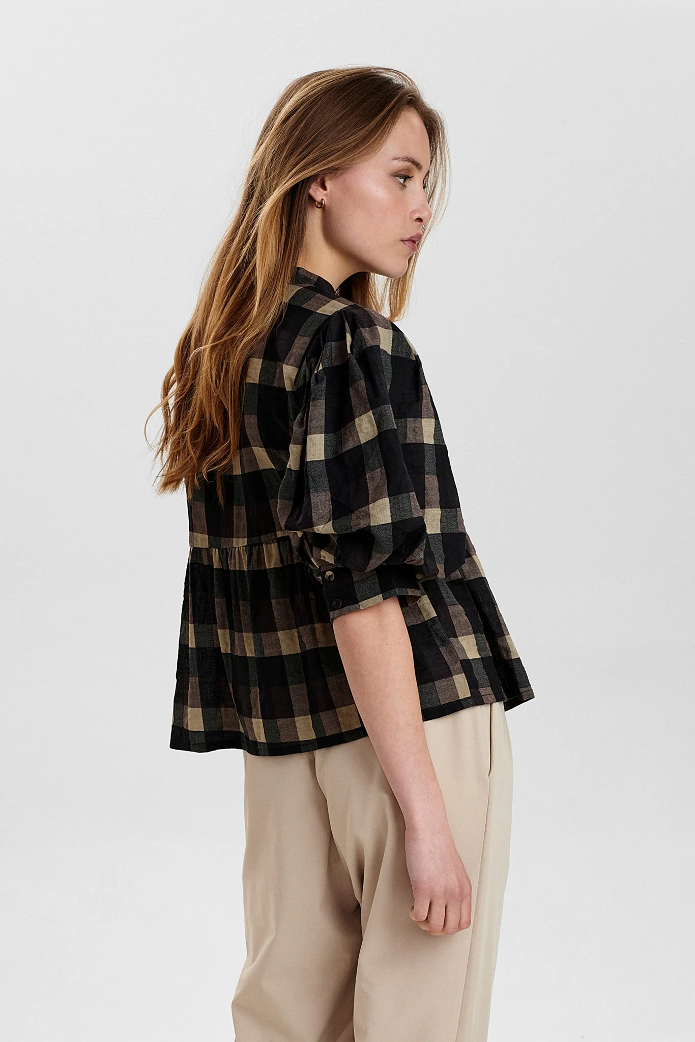 NUFIONA BLOUSE  - Caviar - Image 2