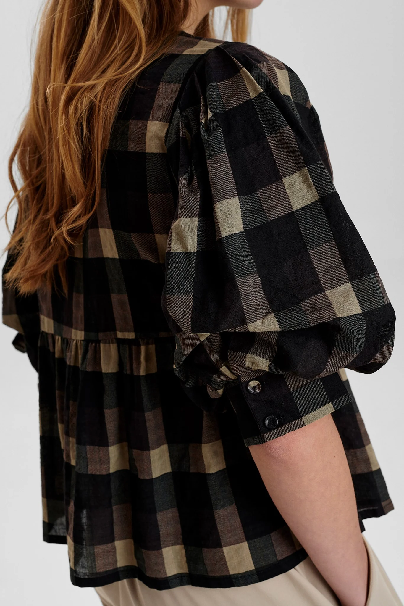 NUFIONA BLOUSE  - Caviar - Image 5