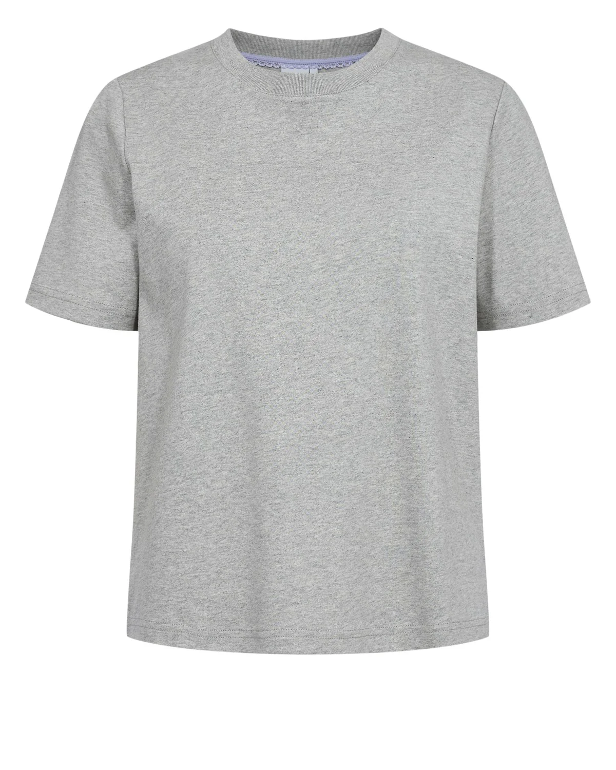 NUFIRA T-SHIRT - Medium Grey mel - Image 6