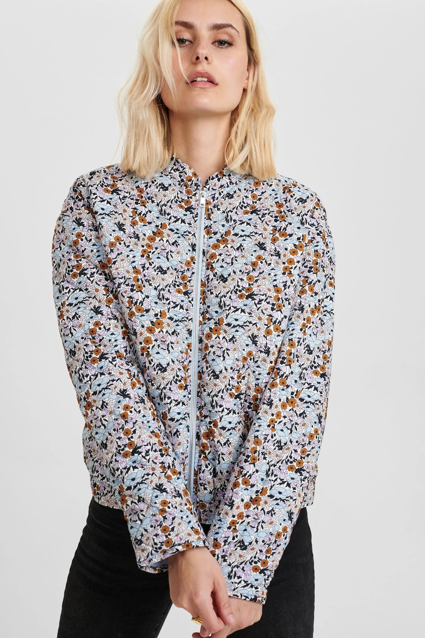 NUFLEUR JACKET - Cashmere Blue - Image 6