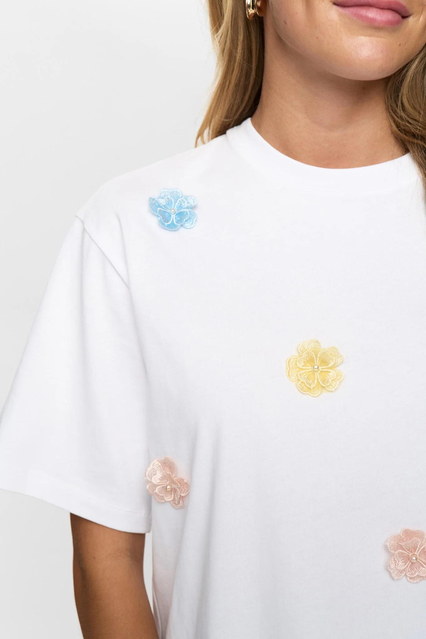 NUFLEURA LONG T-SHIRT - Skyway - Image 4