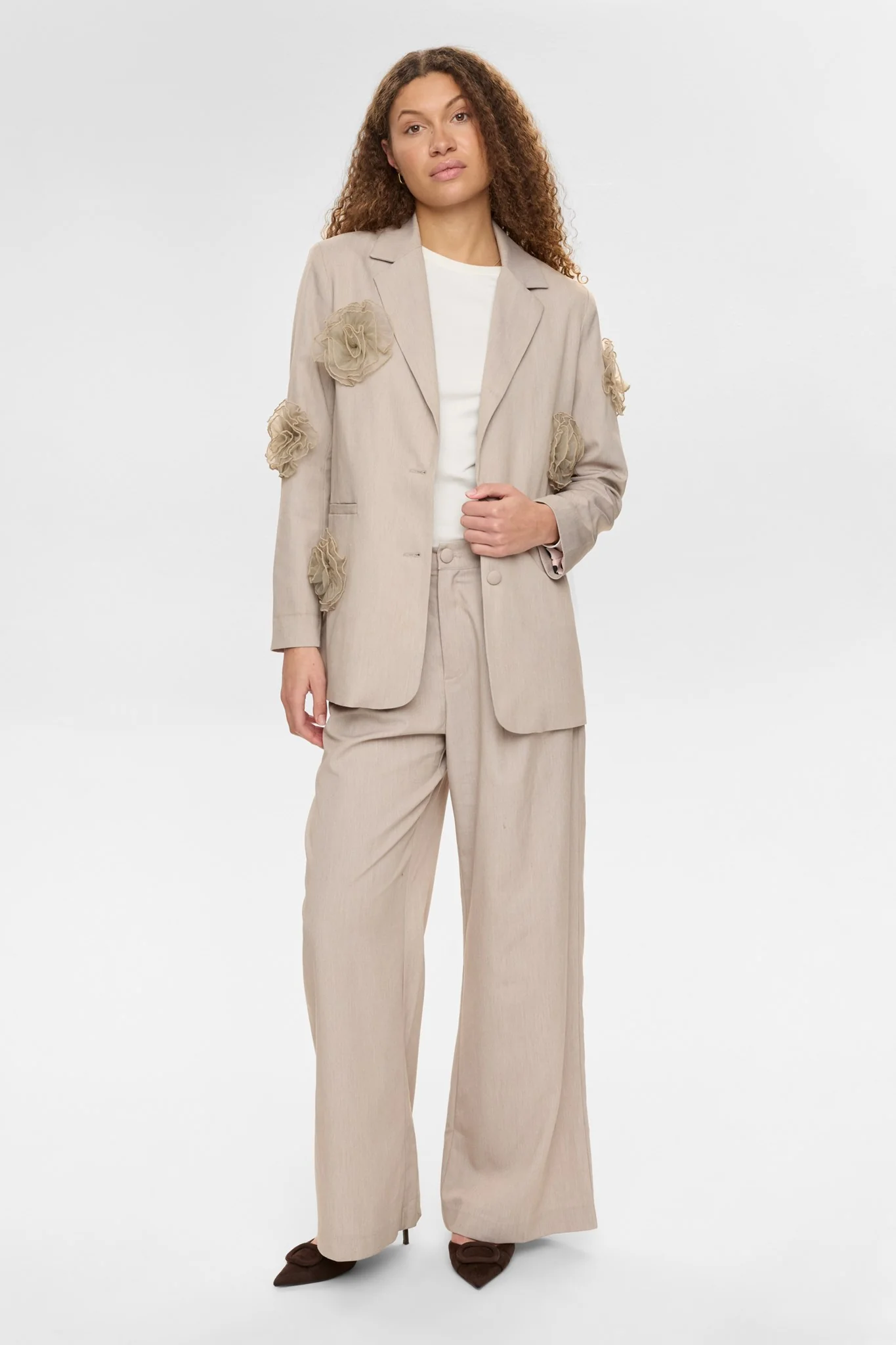 NUFLORIA BLAZER - Chateau Gray Melange - Image 3