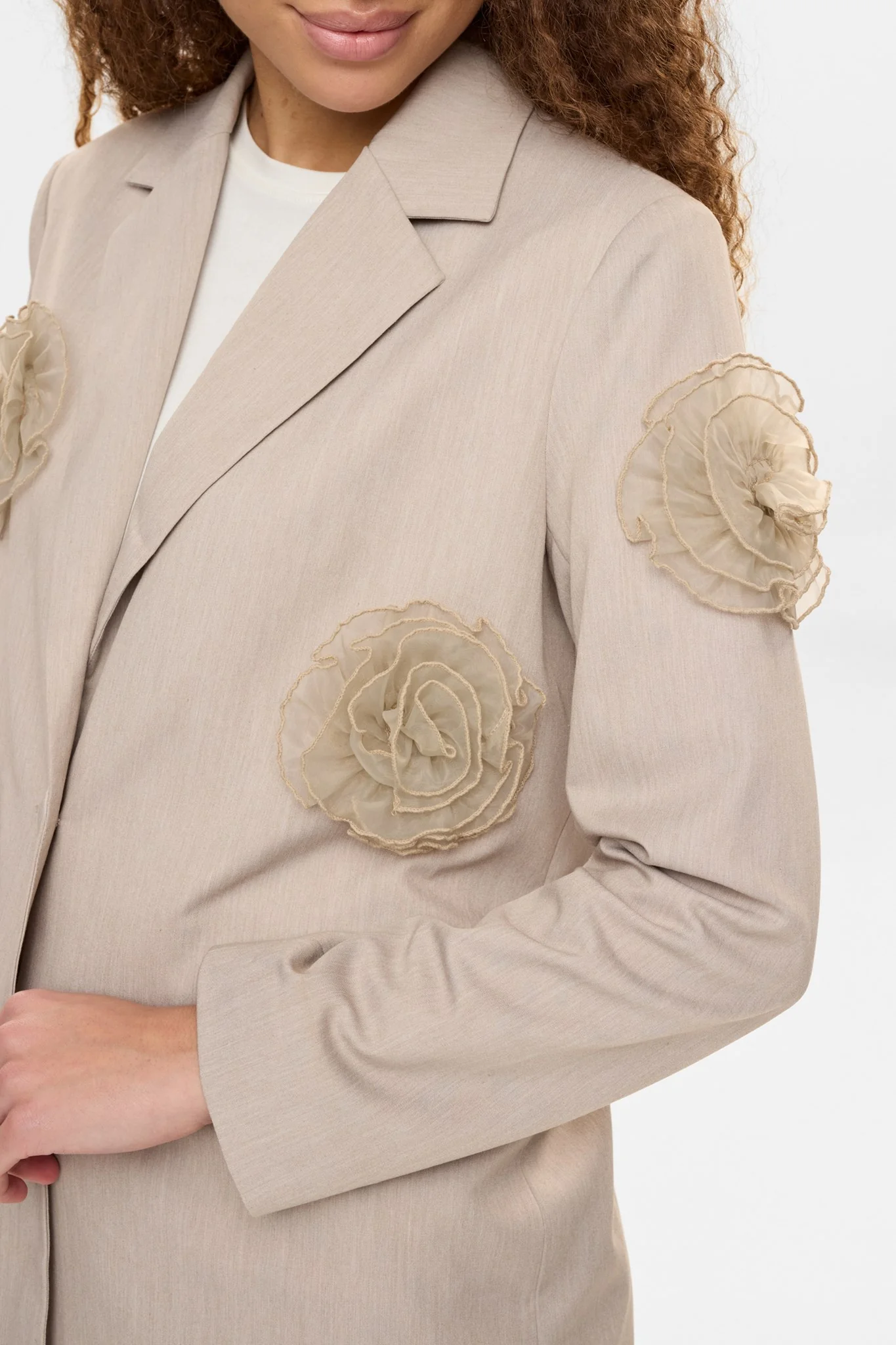 NUFLORIA BLAZER - Chateau Gray Melange - Image 4