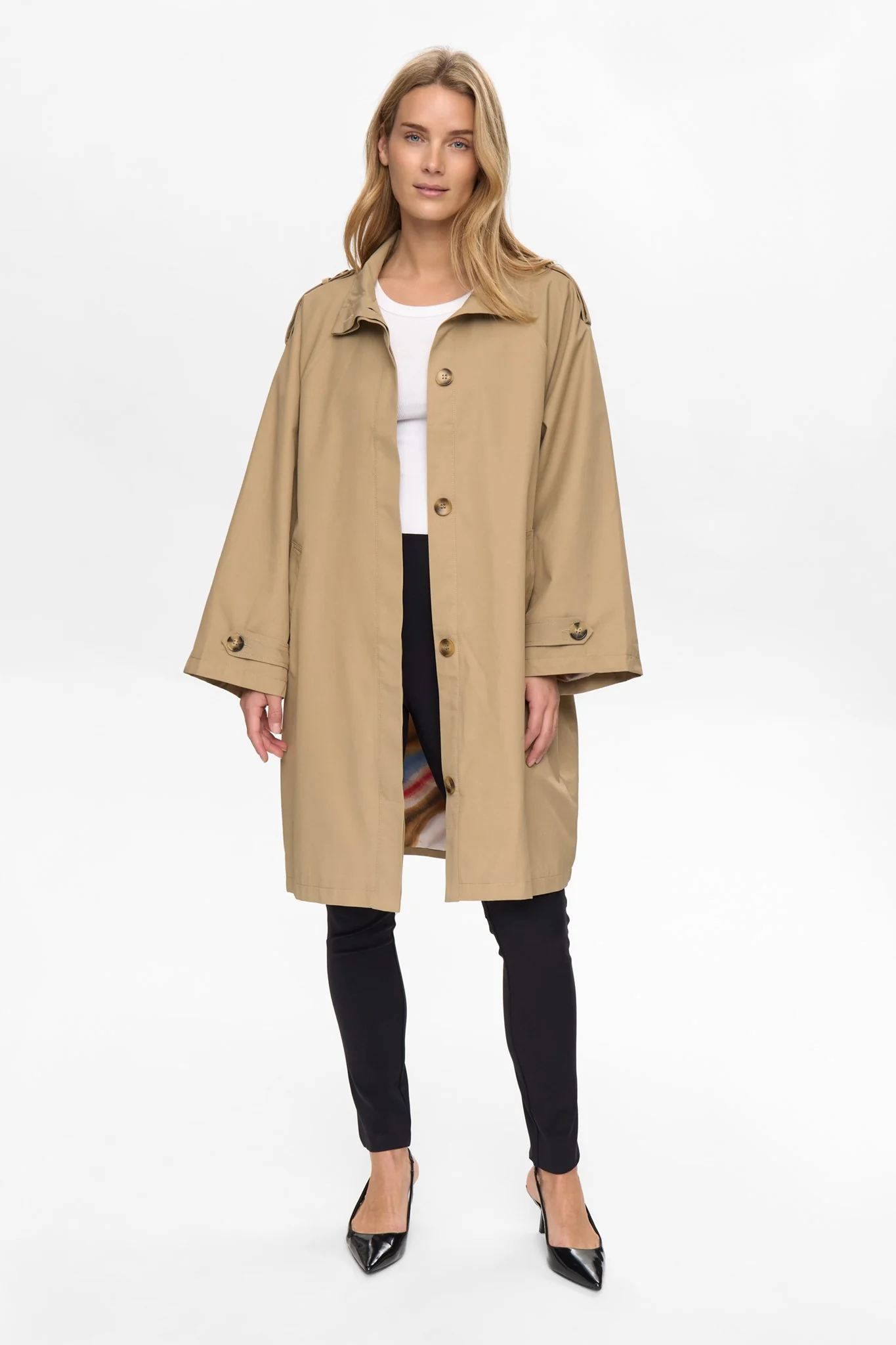 NUFLORIAN COAT - Sesame - Image 3