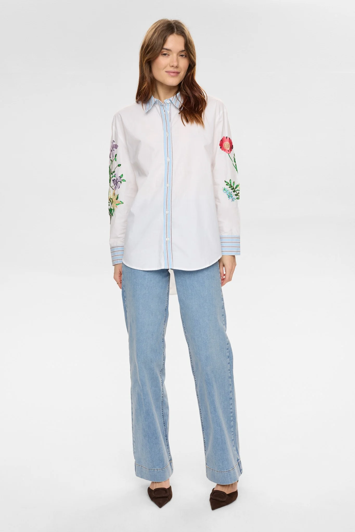 NUFLORINDA SHIRT - Bright White - Image 3