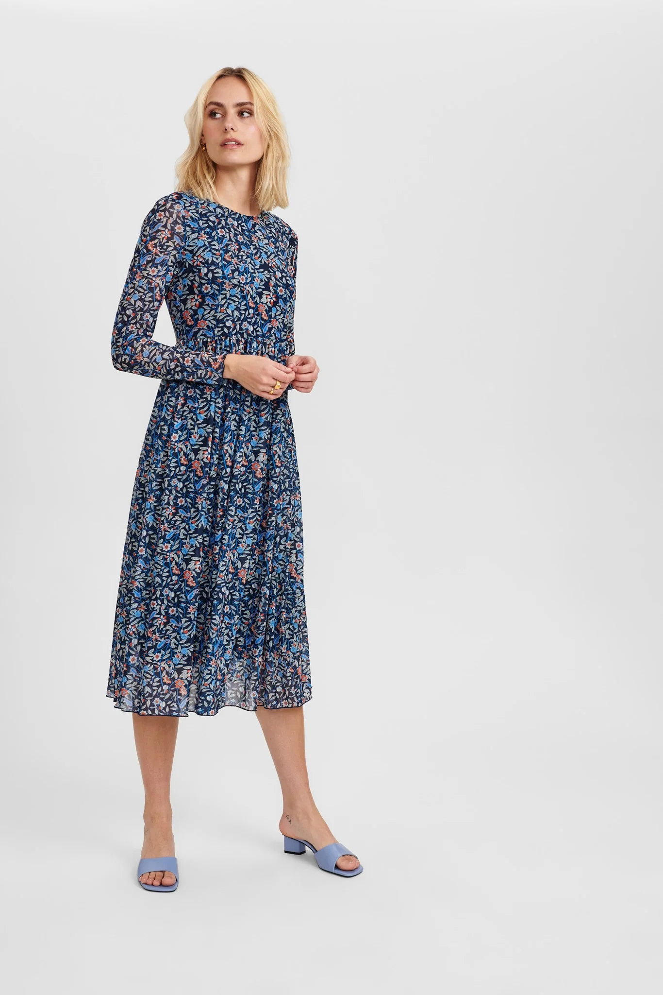 NUFREJA DRESS - Dark Sapphire - Image 3