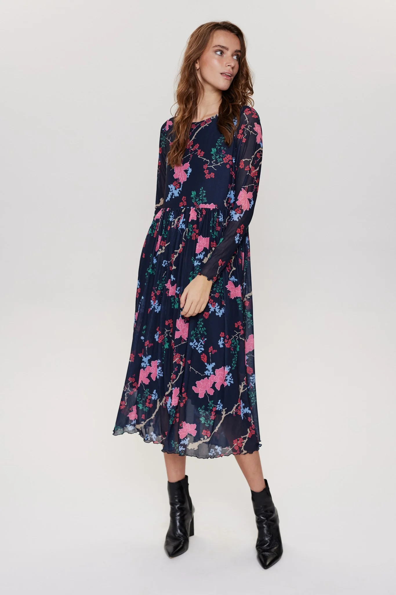 NUFREYA DRESS - Dark Sapphire - Image 3