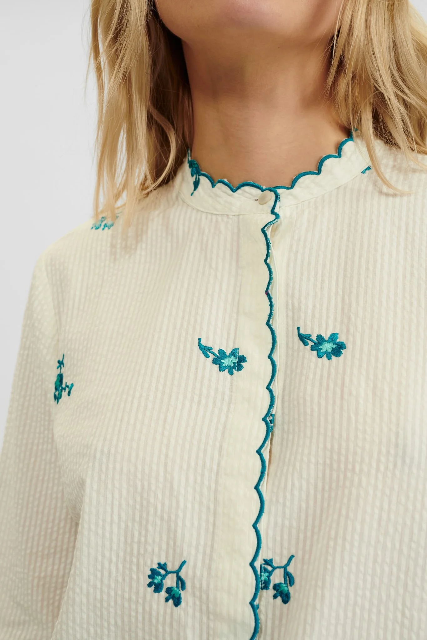 NUFRIDA SHIRT - Cloud Dancer - Image 4