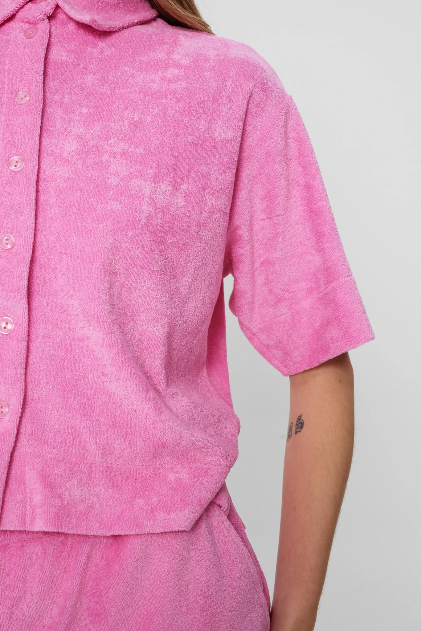 NUFROTTE SHIRT - Fuchsia Pink - Image 5