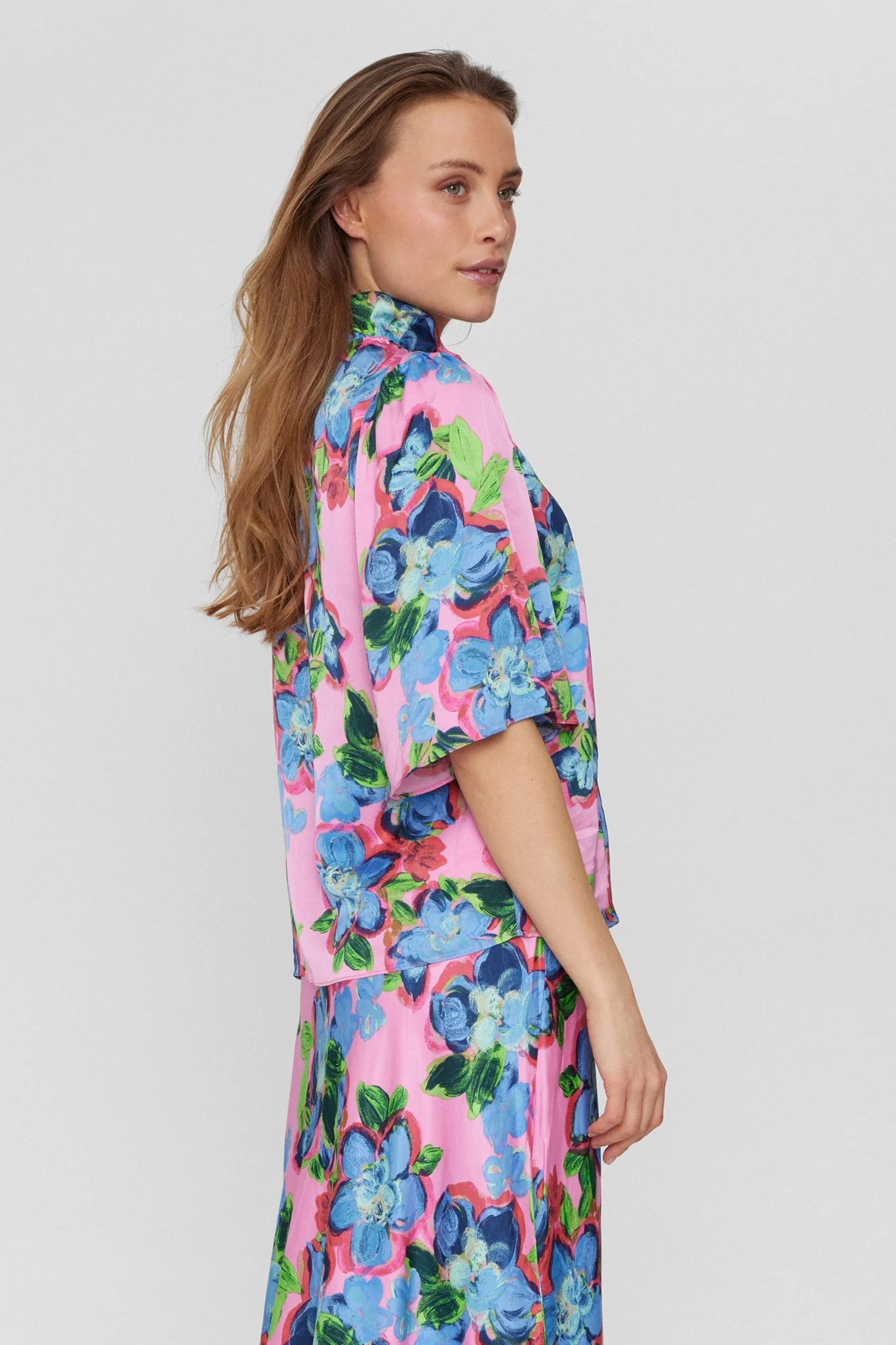 NUGABBY BLOUSE - Fuchsia Pink - Image 2