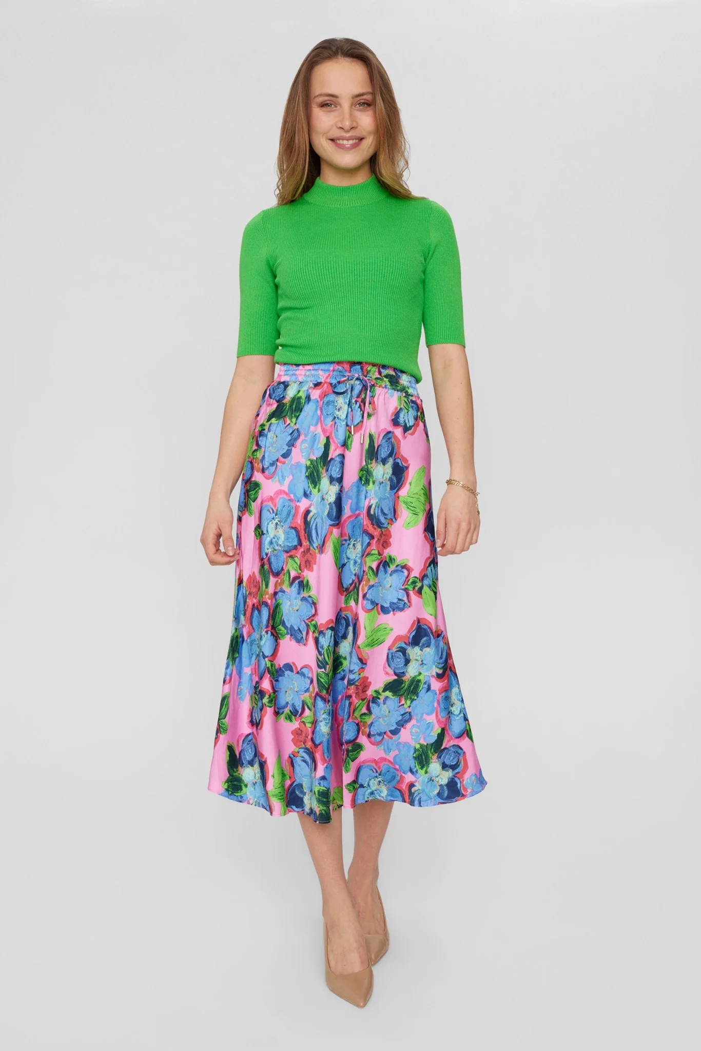 NUGABBY SKIRT - Fuchsia Pink - Image 3