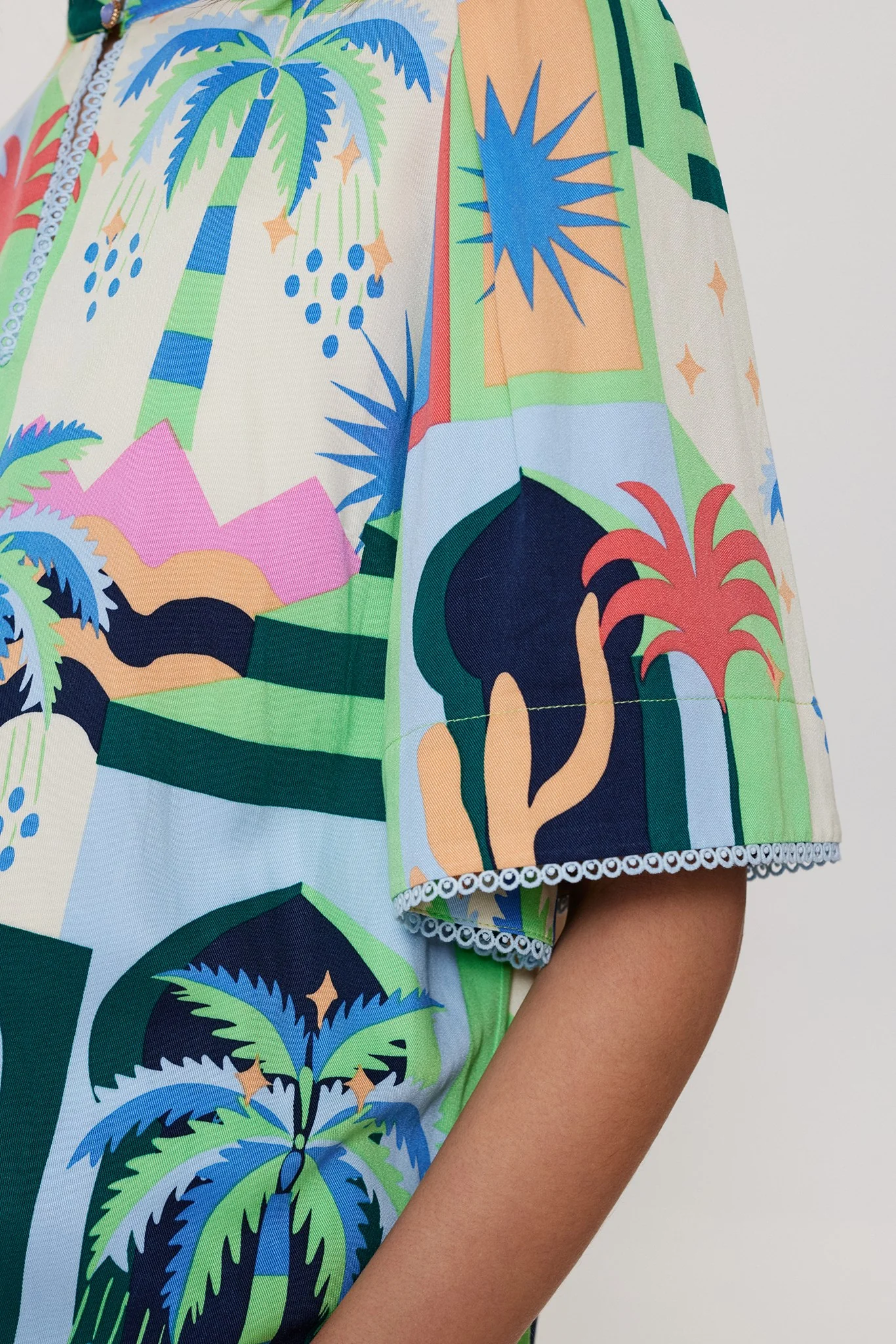 NUGABRIELLA TOP - Summer Green - Image 6