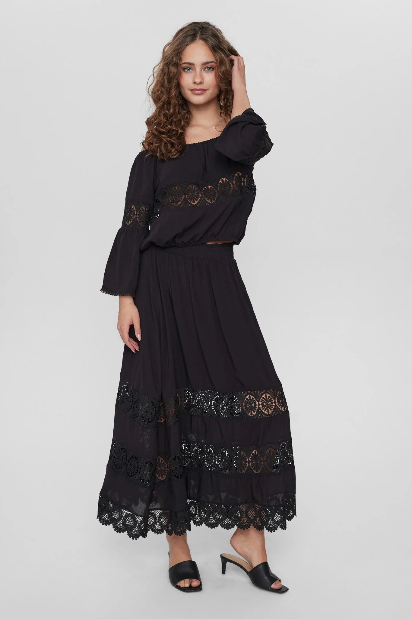 NUGAIA SKIRT - Caviar - Image 3
