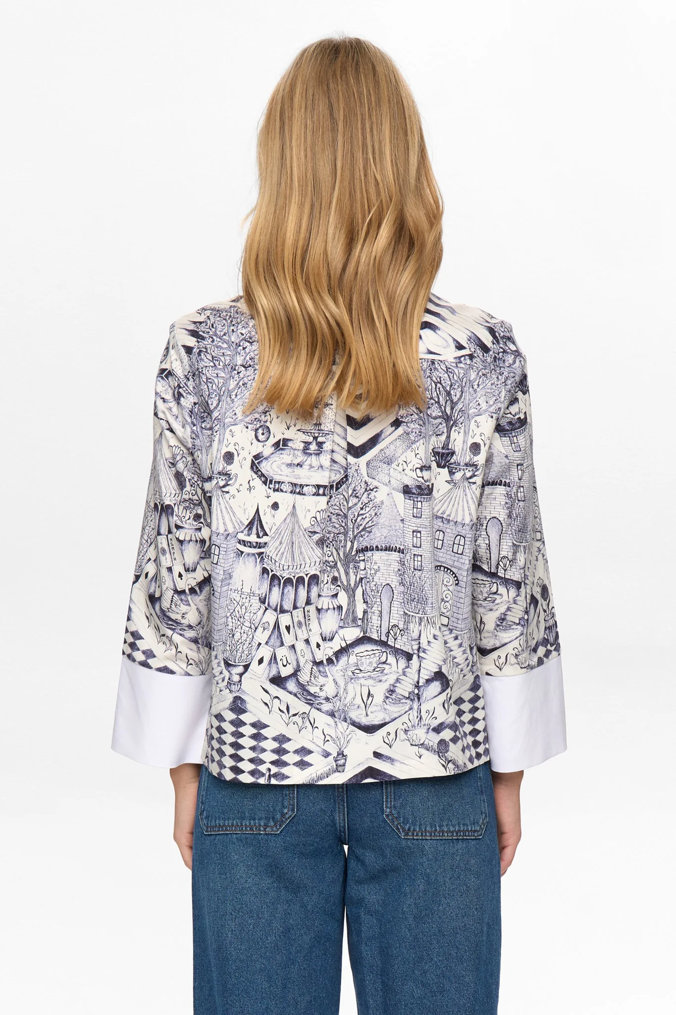 NUGARDENIA SHIRT - Cloud Dancer - Image 2