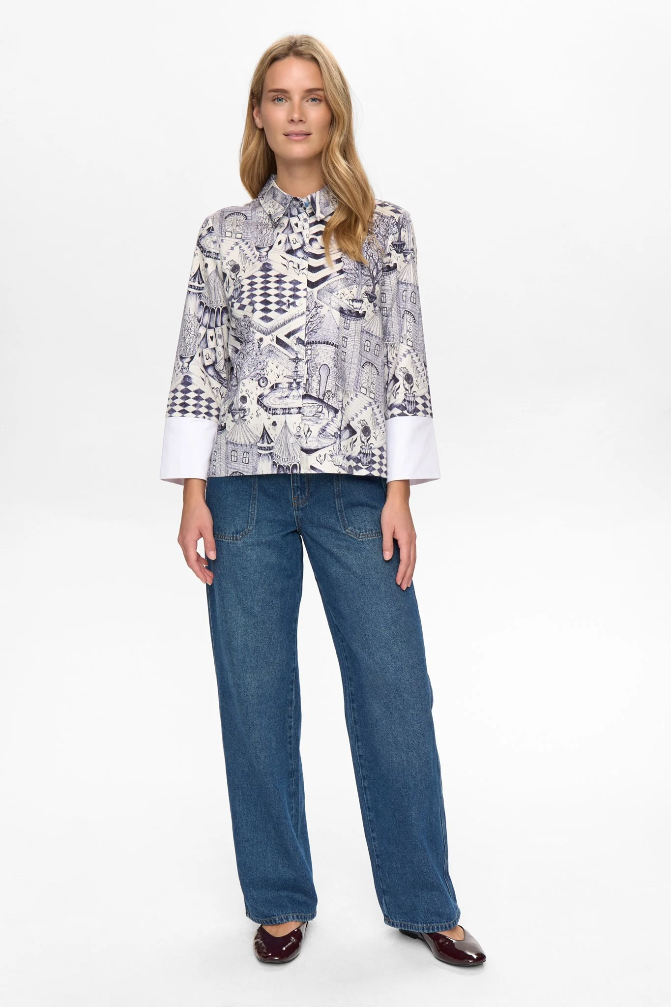 NUGARDENIA SHIRT - Cloud Dancer - Image 3