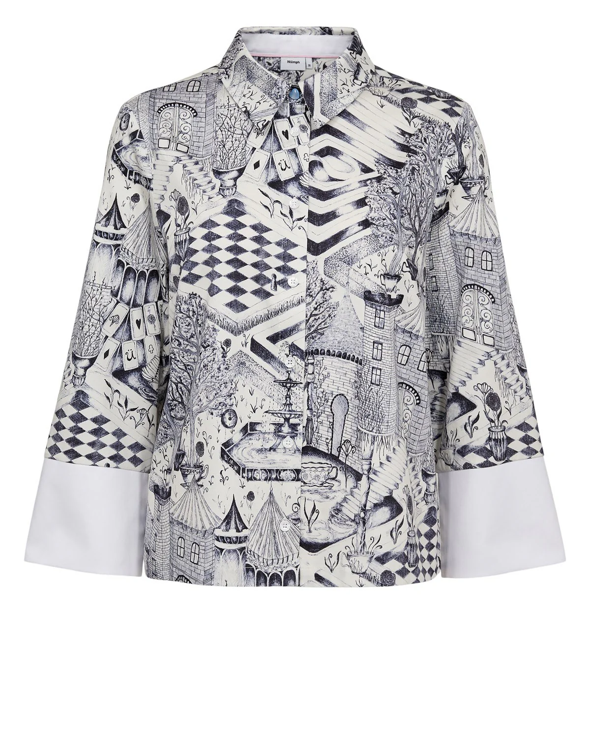 NUGARDENIA SHIRT - Cloud Dancer - Image 6
