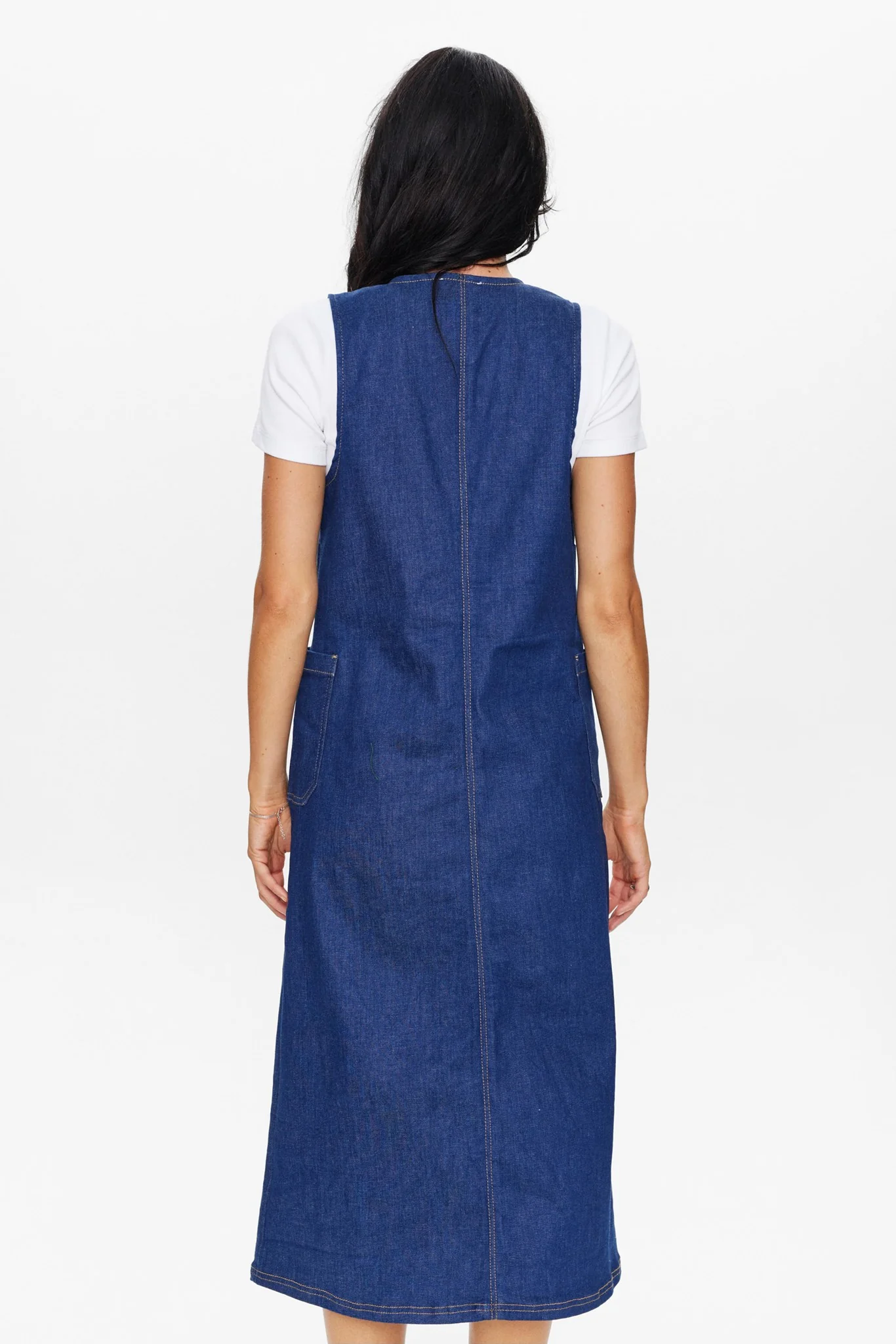 NUGIGI DENIM   DRESS - Dark Blue Denim - Image 2
