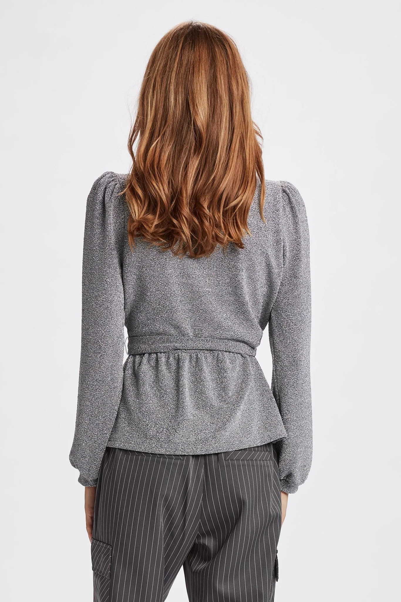 NUGLITTA BLOUSE - Silver - Image 2