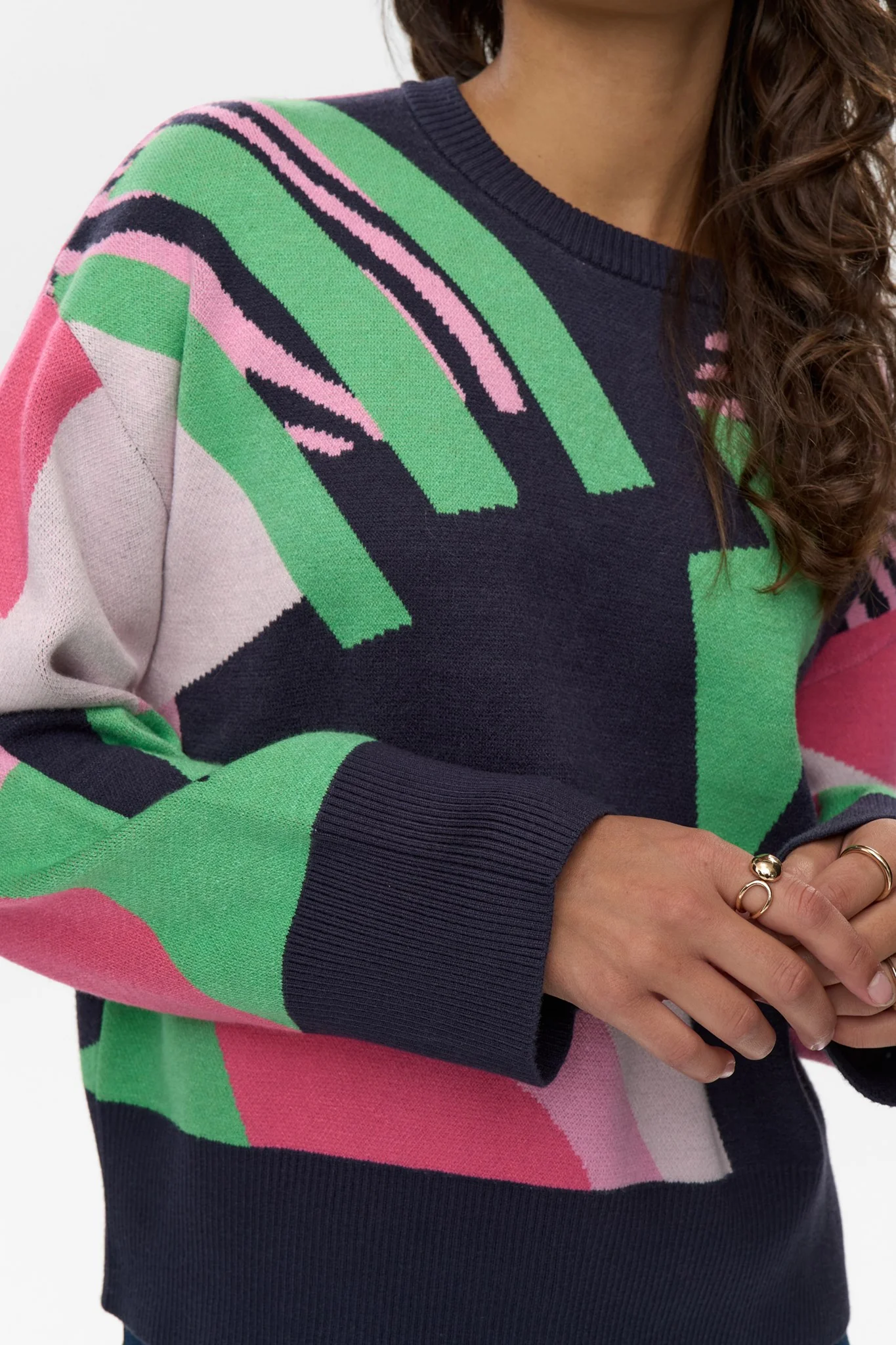 NUGRAPHI PULLOVER - Dark Sapphire - Image 4