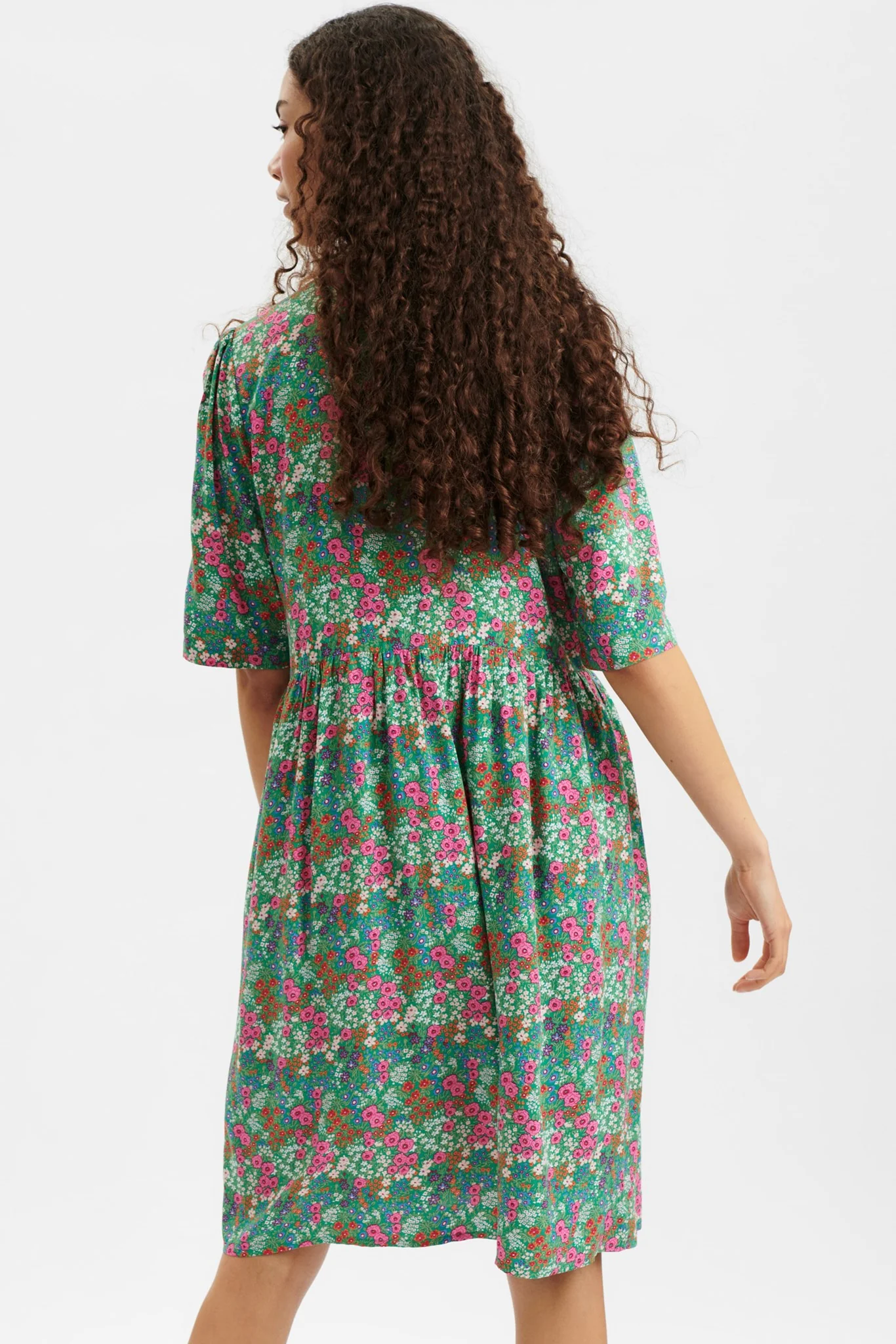 NUGRETA SHORT DRESS - Simply Green - Image 2