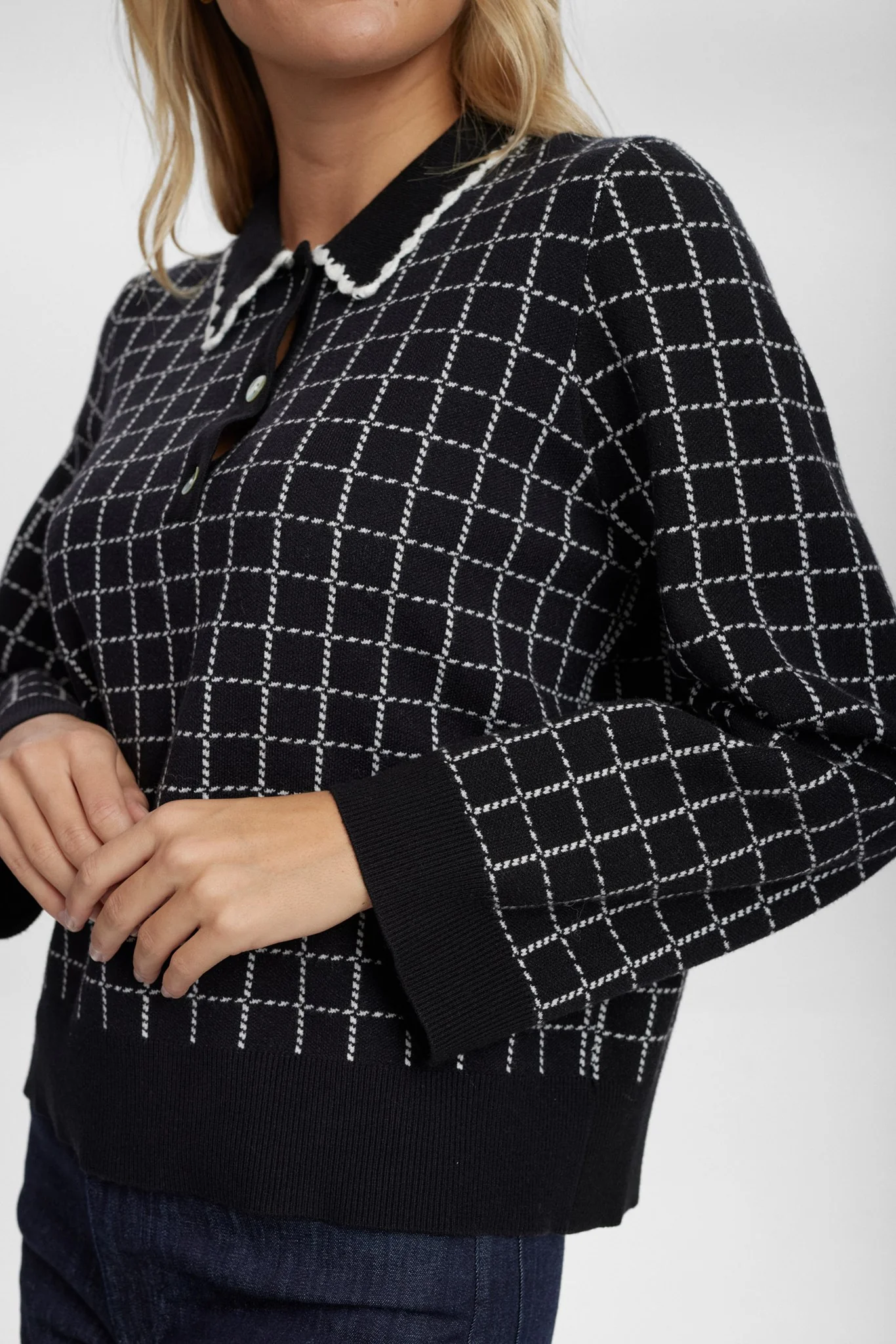 NUGRIDDA PULLOVER - Caviar - Image 5