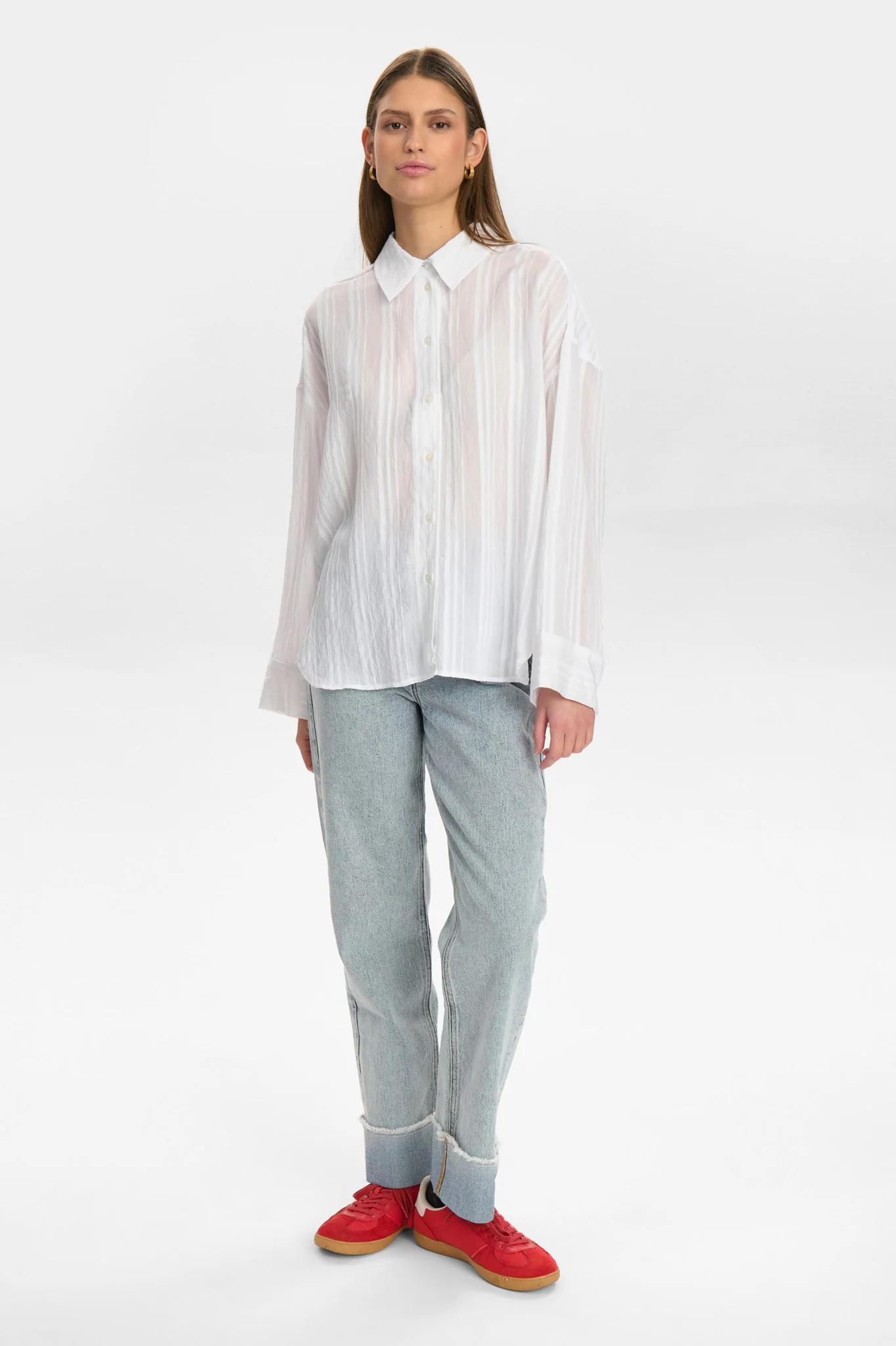 NUHALSTON SHIRT - Bright White - Image 3