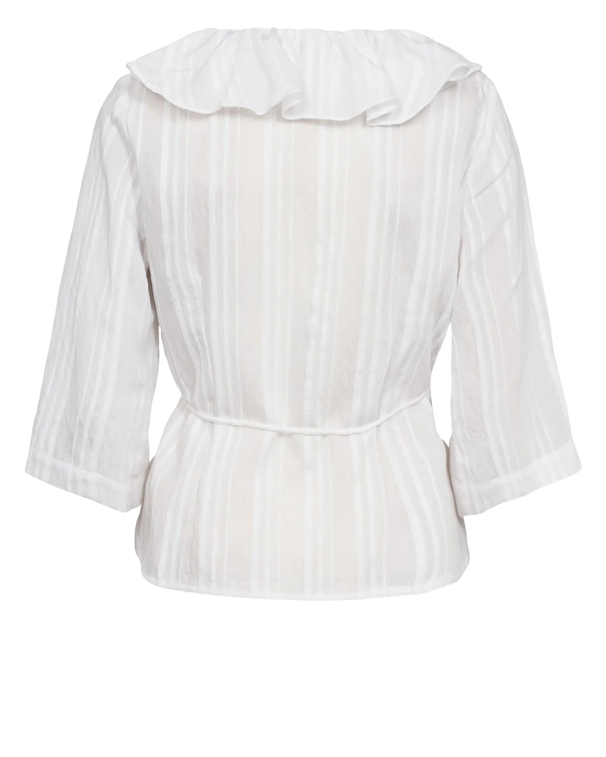 NUHALSTON WRAP SHIRT - Bright White - Image 7