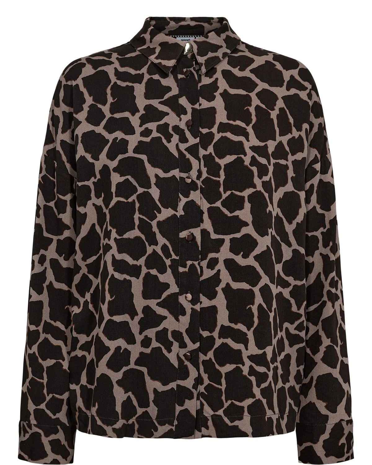 NUHANA BOXY SHIRT - Black Coffee - Image 6