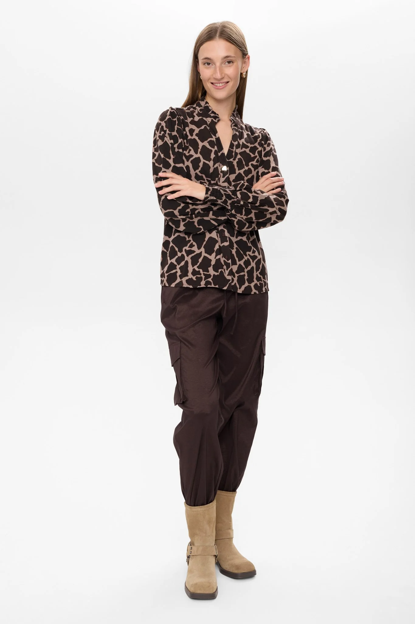 NUHANA SHIRT - Black Coffee - Image 3