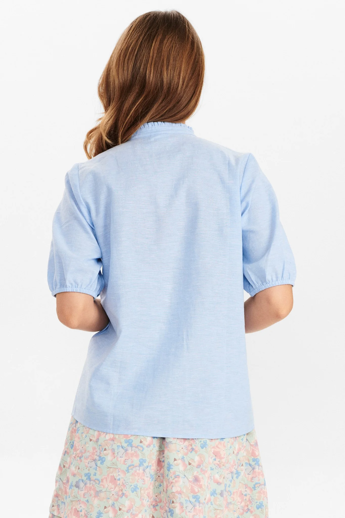 NUHANNAH SS SHIRT - Blue Bell - Image 2