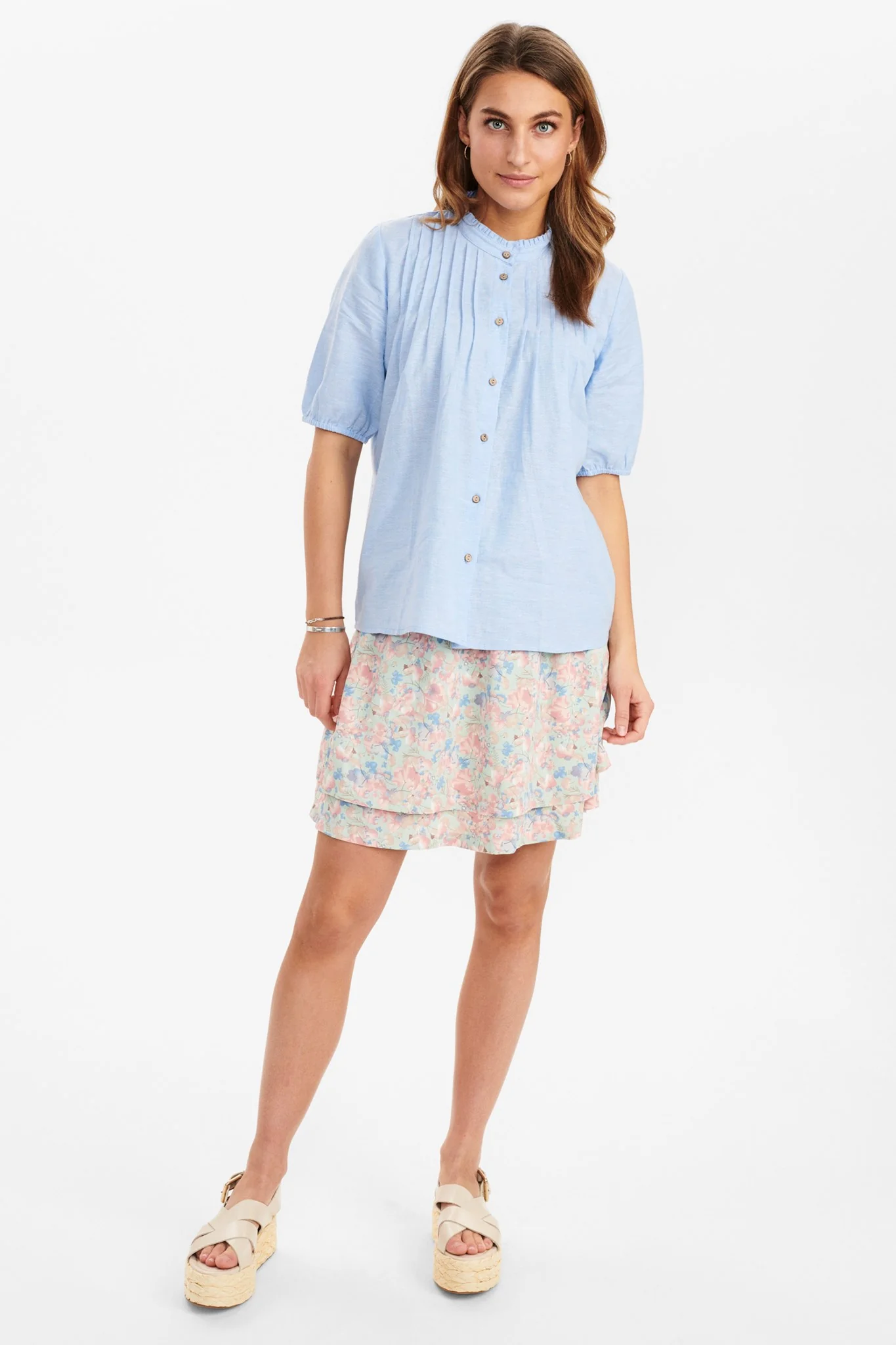 NUHANNAH SS SHIRT - Blue Bell - Image 3
