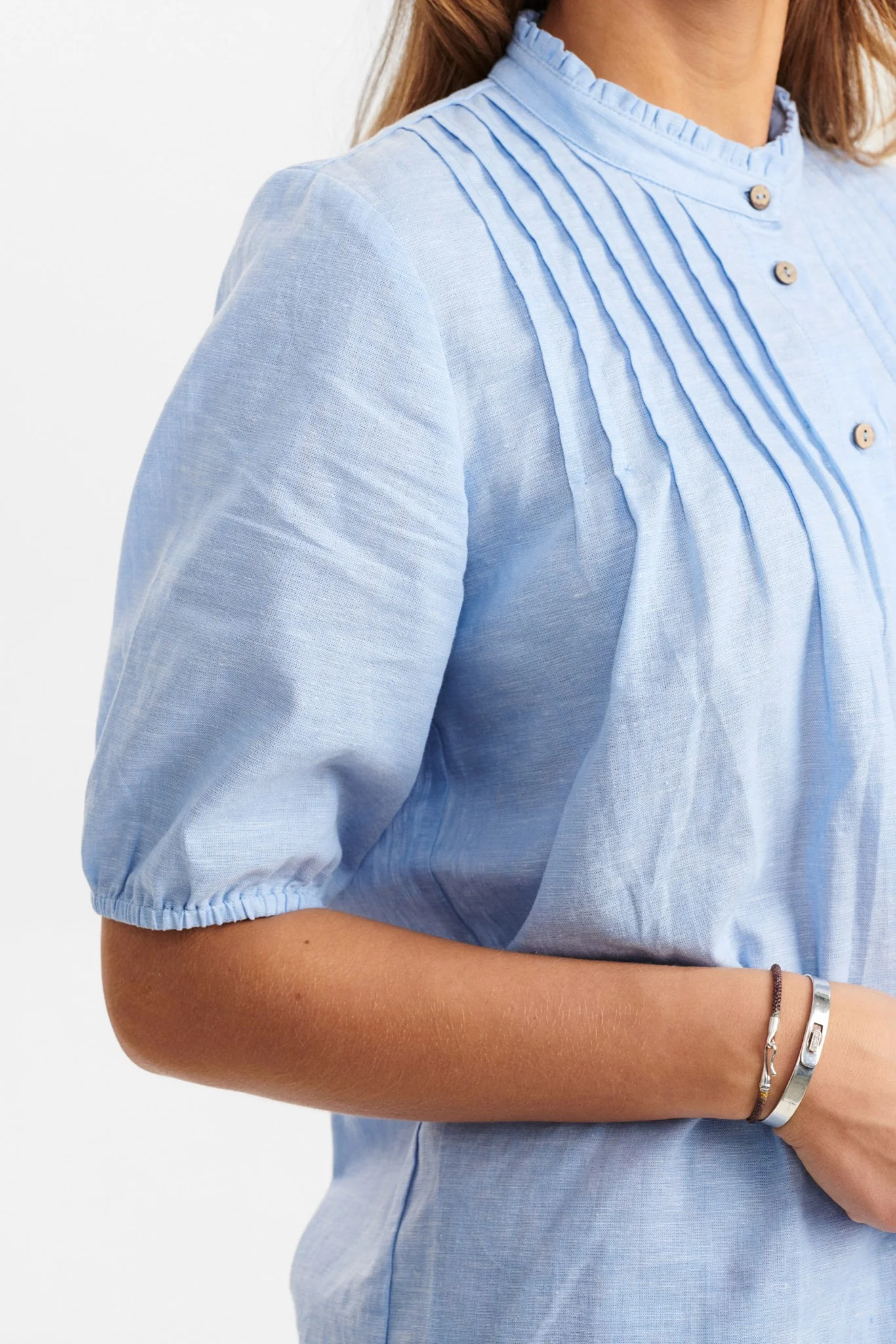 NUHANNAH SS SHIRT - Blue Bell - Image 5