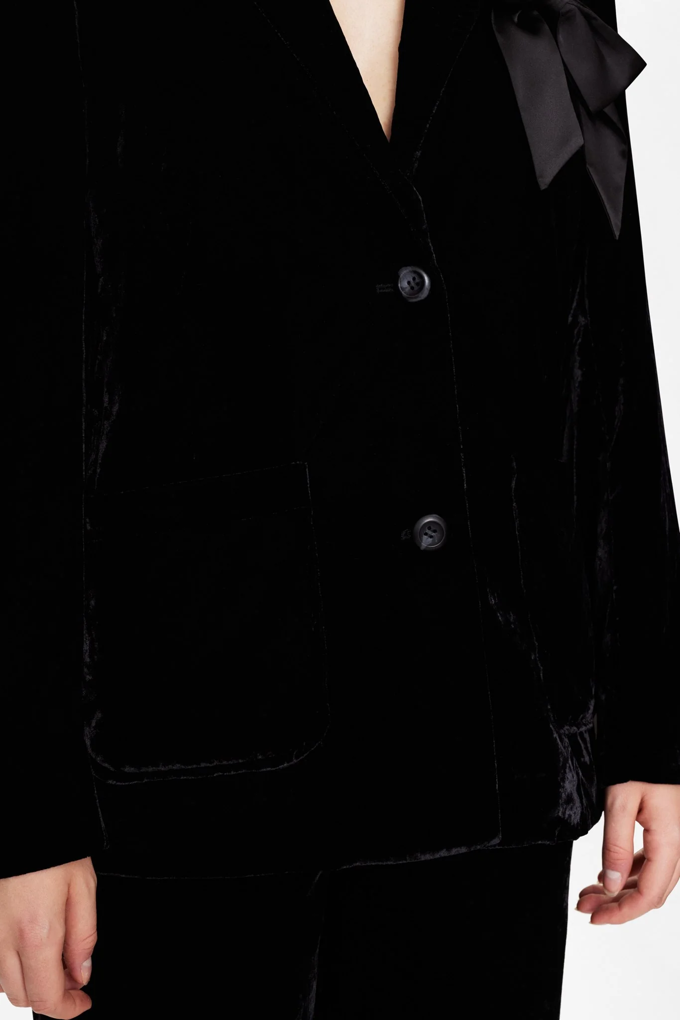 NUHARBOR BLAZER  - Caviar - Image 5
