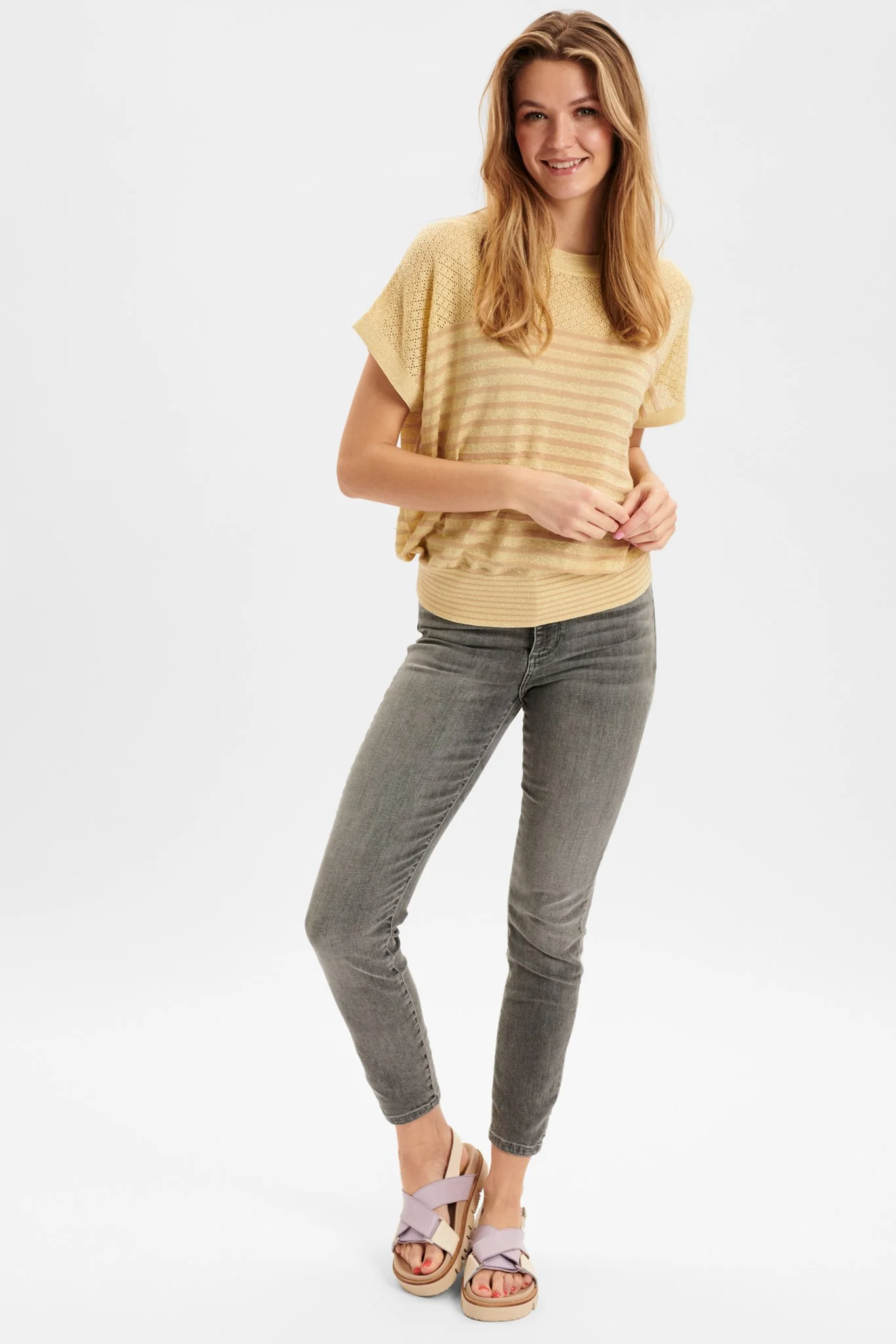 NUHARRIOT DARLENE BLOUSE - Popcorn - Image 3