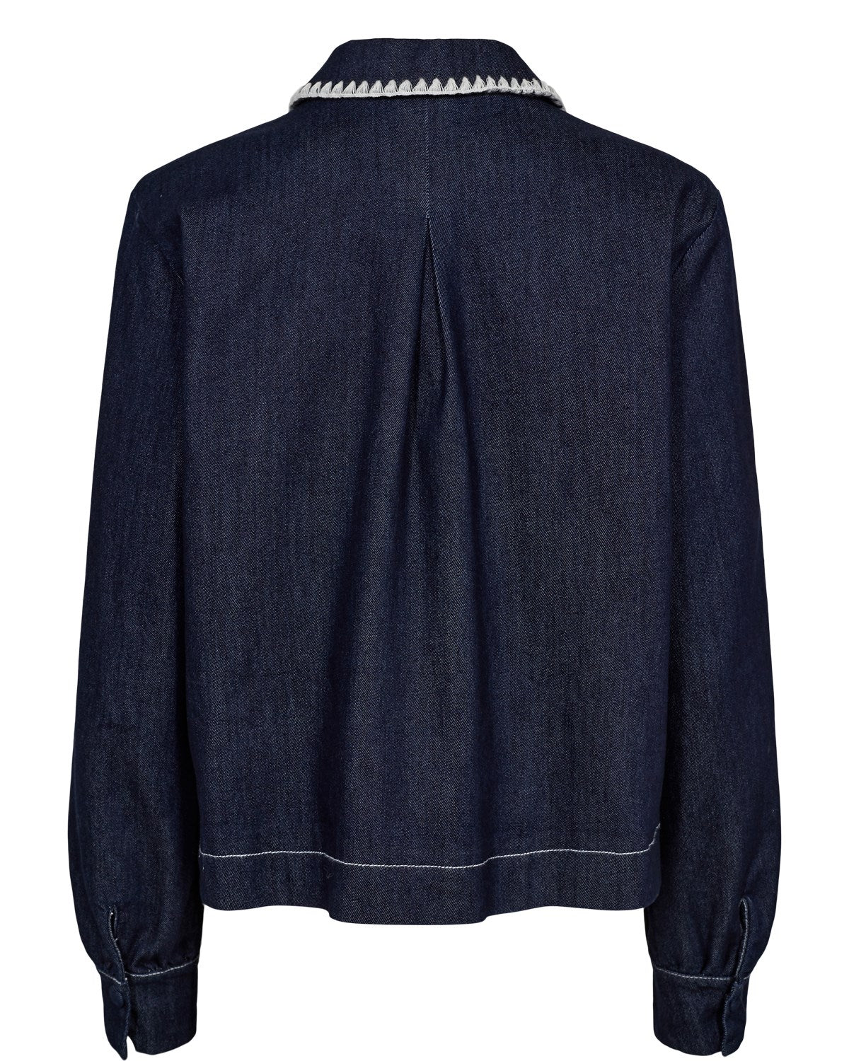 NUHAVEN SHIRT - Dark Blue Denim - Image 2