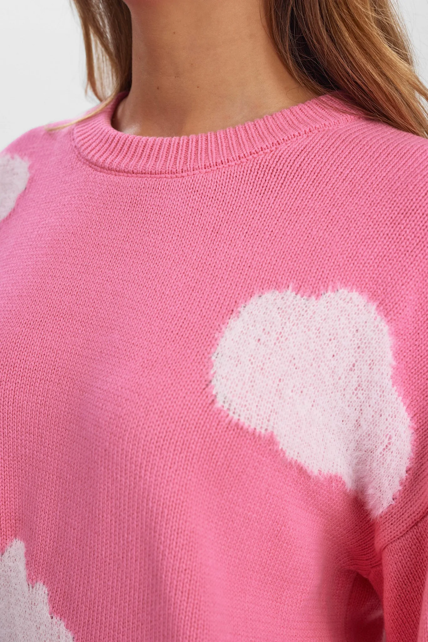 NUHEAVENLY PULLOVER - Pink Carnation - Image 4