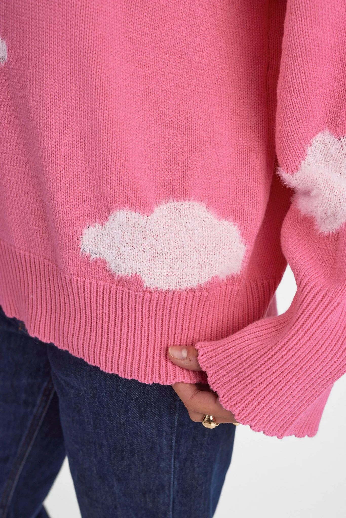 NUHEAVENLY PULLOVER - Pink Carnation - Image 5