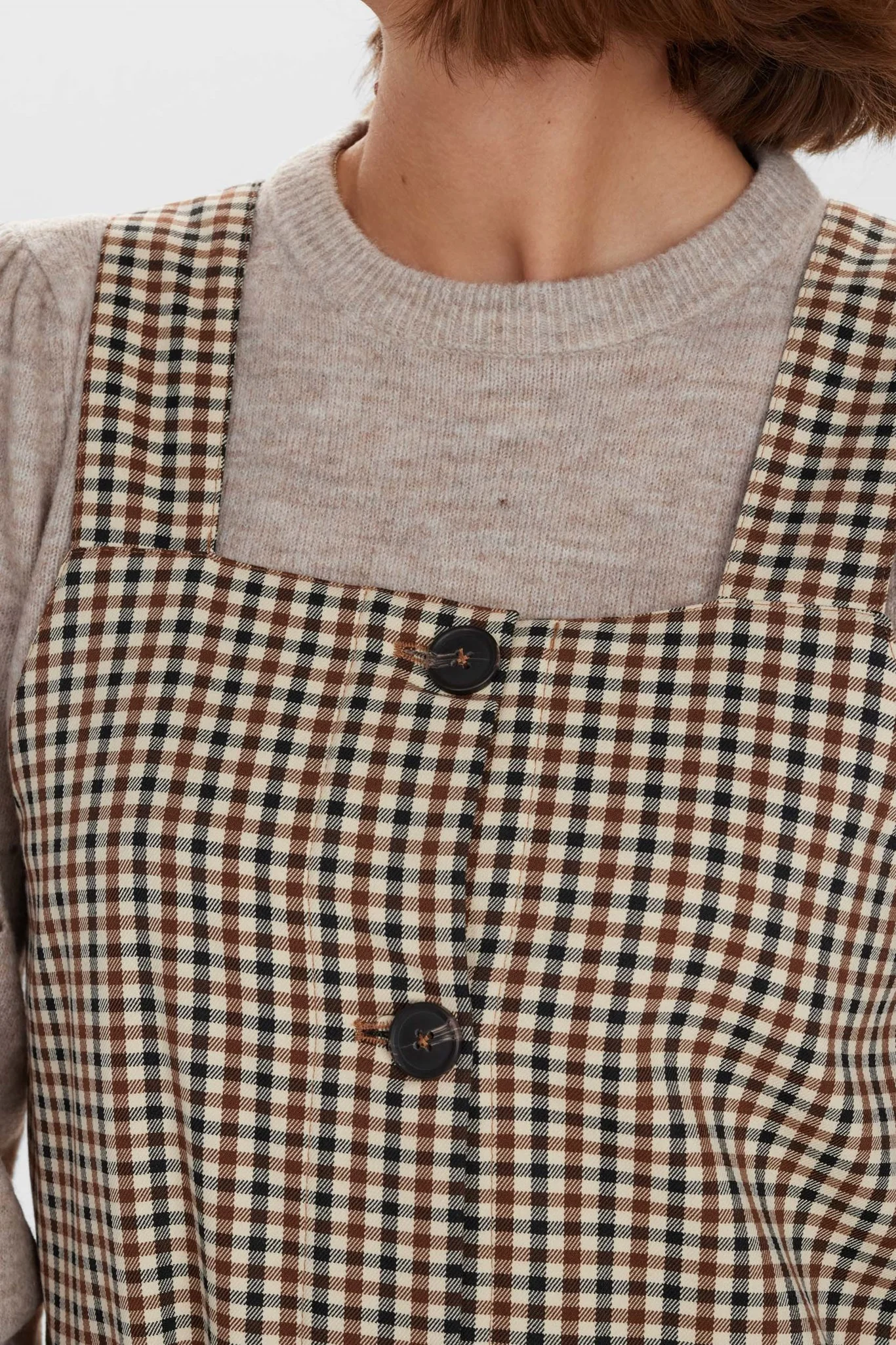 NUHEBA DRESS - Otter - Image 4