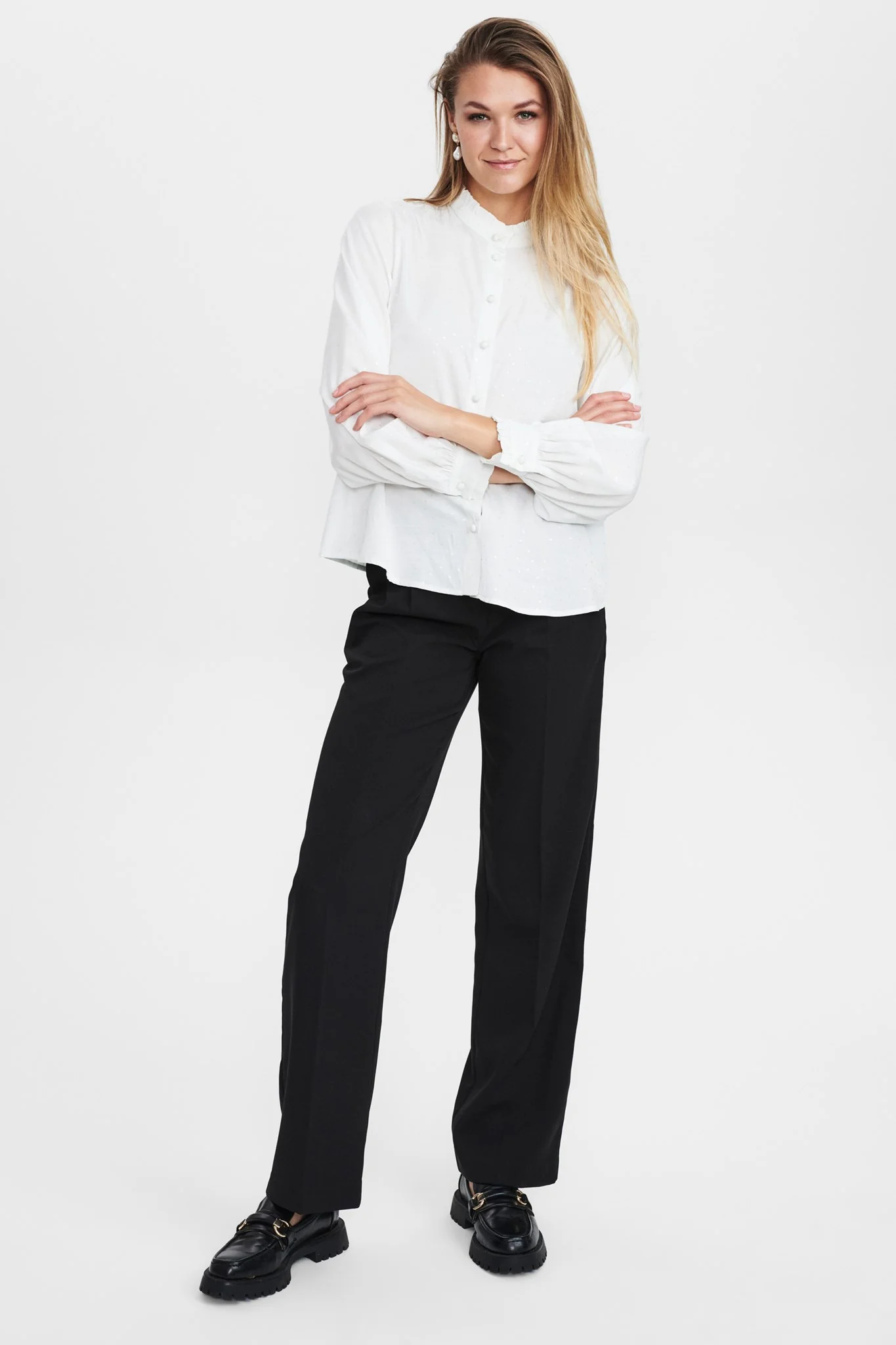 NUHELENA SHIRT - Bright White - Image 3