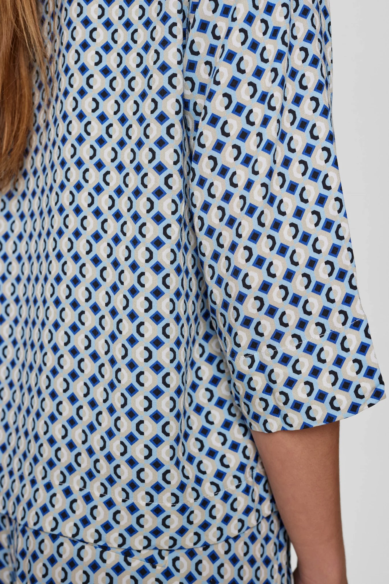 NUHOLA BLOUSE - Powder Blue - Image 5