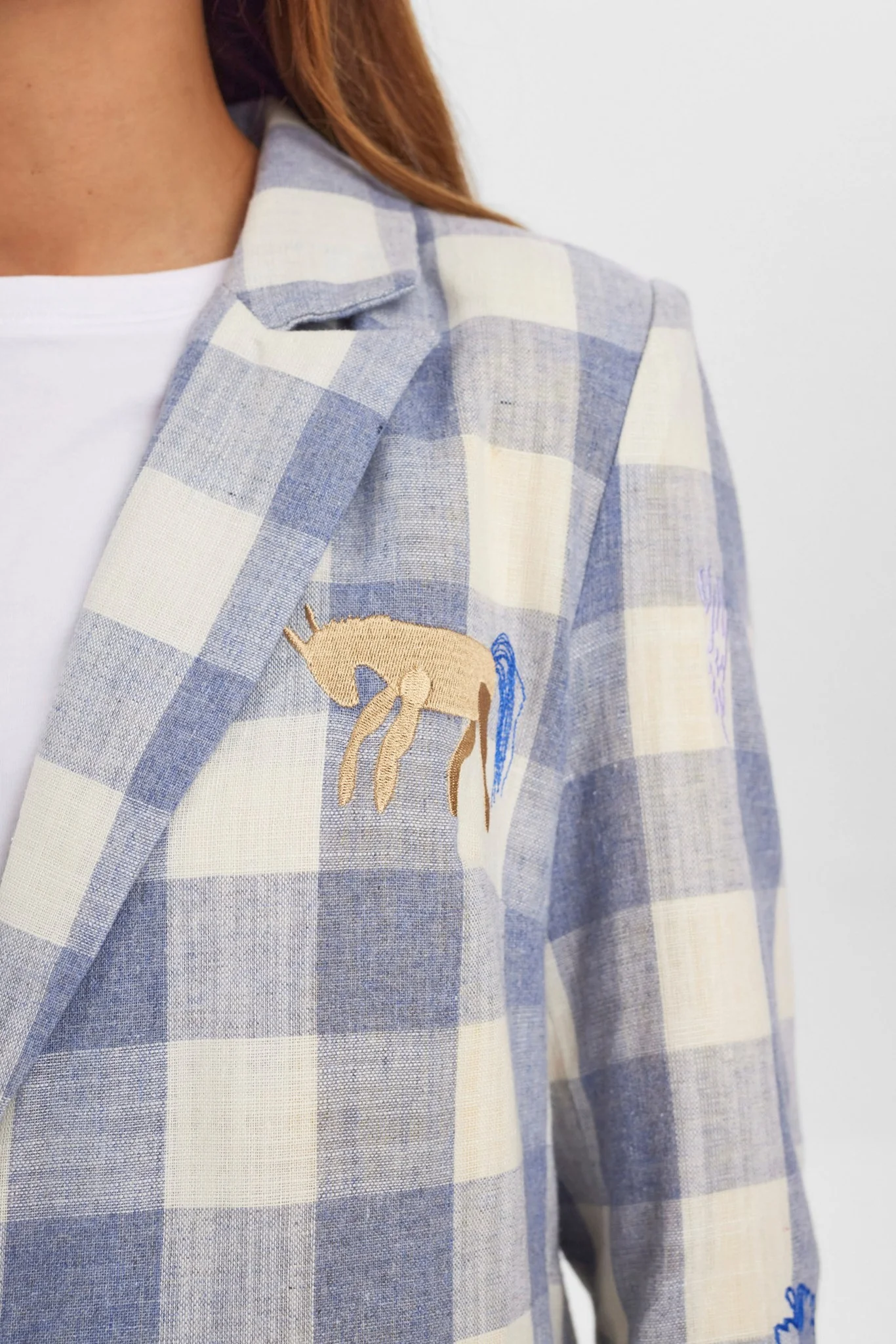NUHONOR BLAZER - Cerulean - Image 4