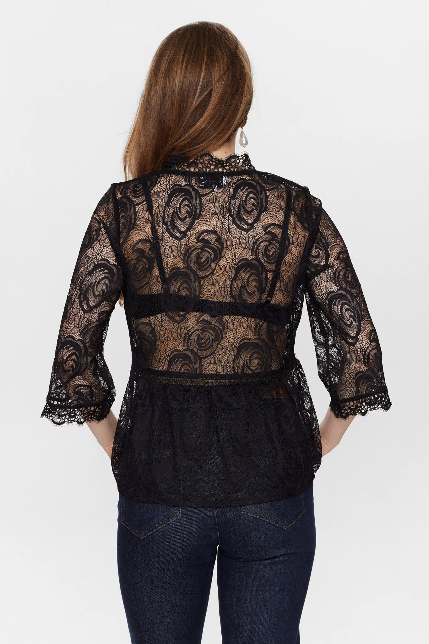 NUIBIS BLOUSE - Caviar - Image 2