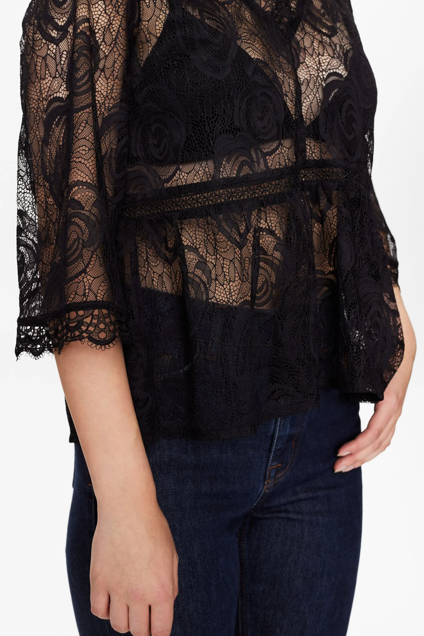 NUIBIS BLOUSE - Caviar - Image 5