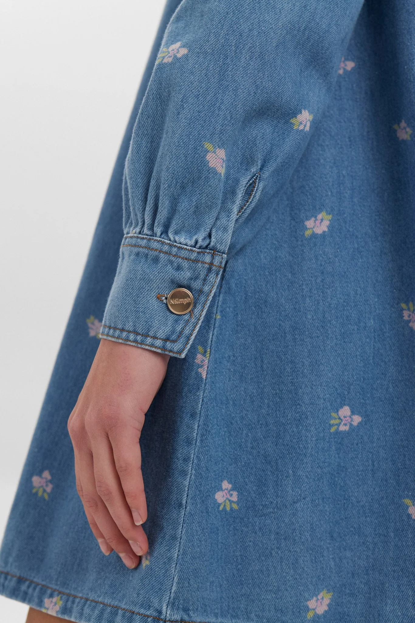 NUIBIZA DRESS - Medium Blue Denim - Image 5