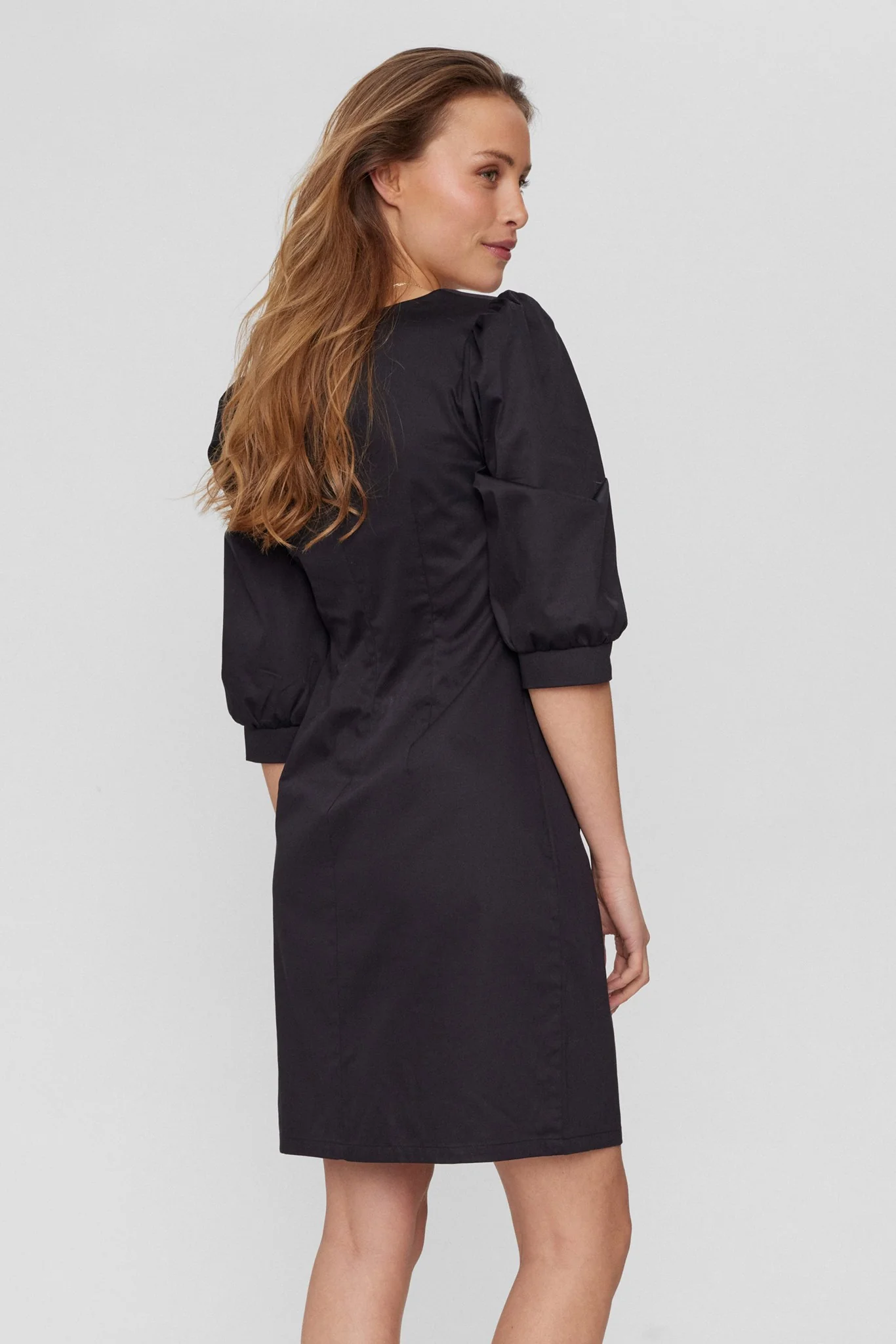 NUIDA SHORT DRESS - Caviar - Image 2