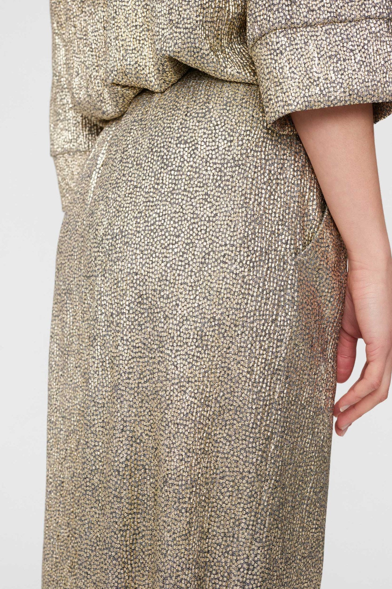 NUIDUN PANTS - Silver - Image 5